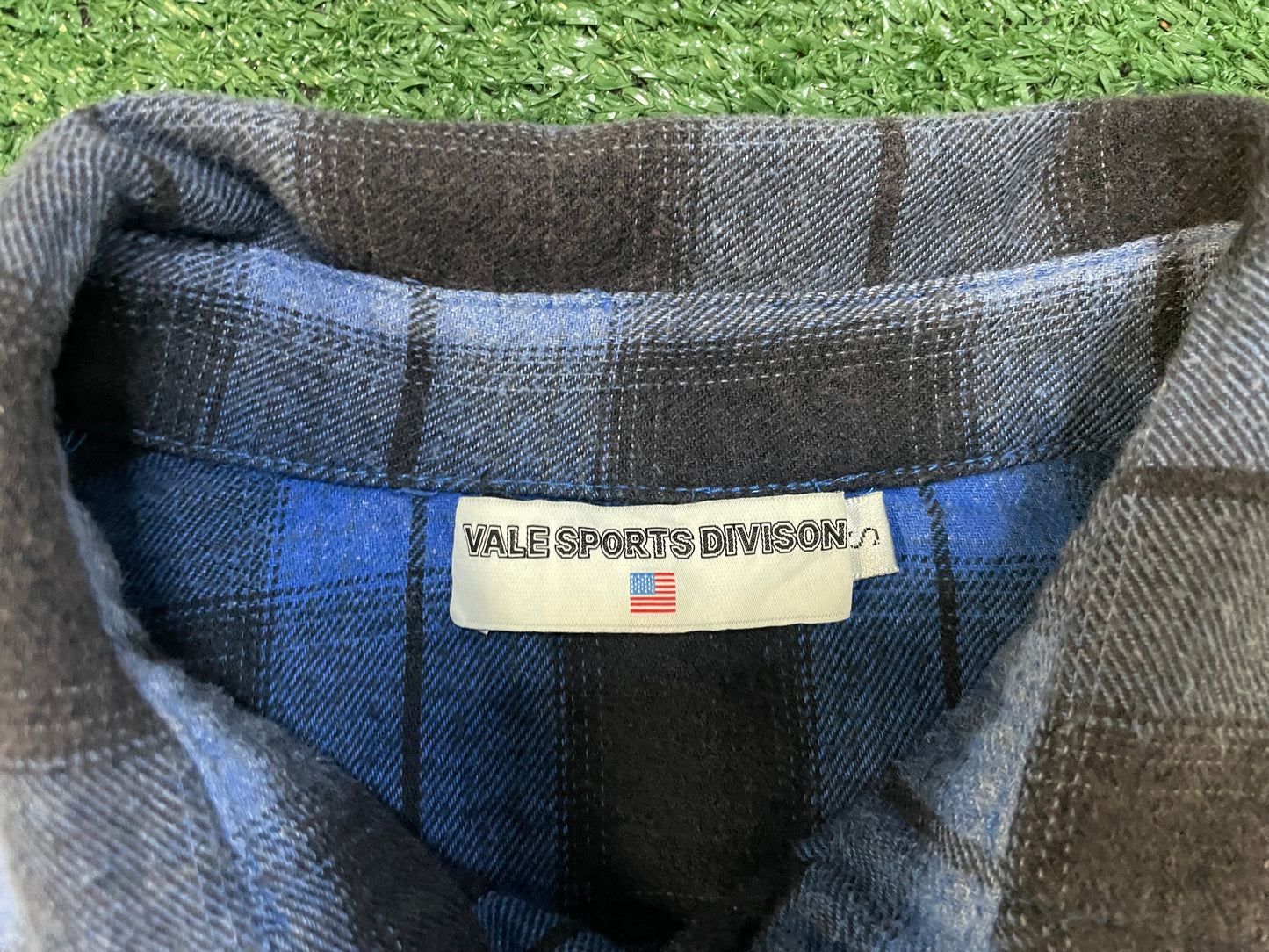 Vale valley dreams New York blue crystal flannel