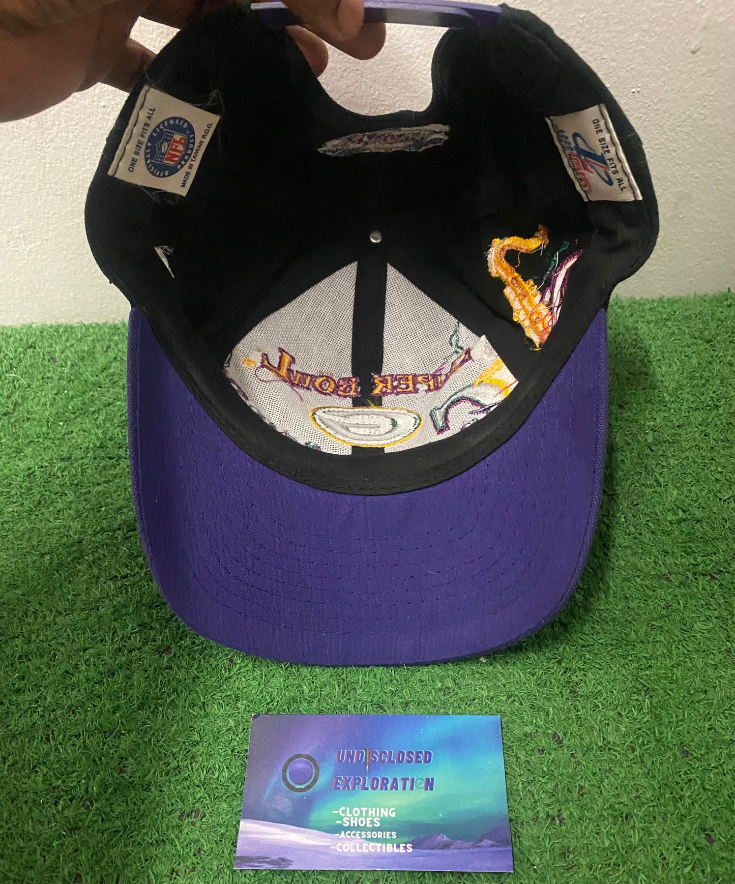 Vintage 1997 Super Bowl 31 champions Green Bay hat