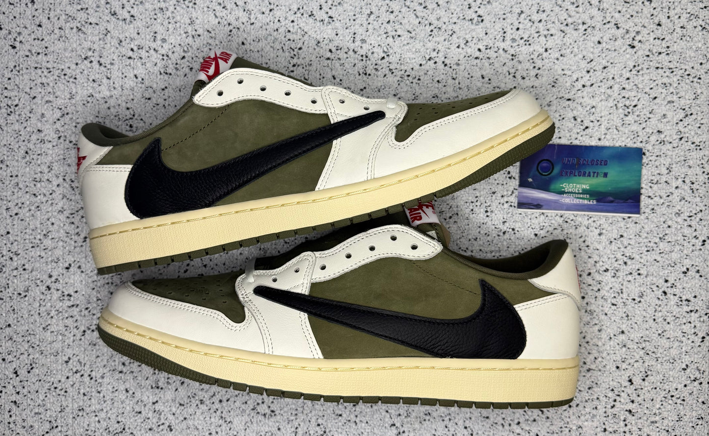 Jordan 1 Low Travis Scott Medium Olive