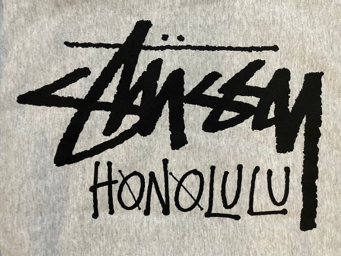 Stussy Honolulu grey hoodie