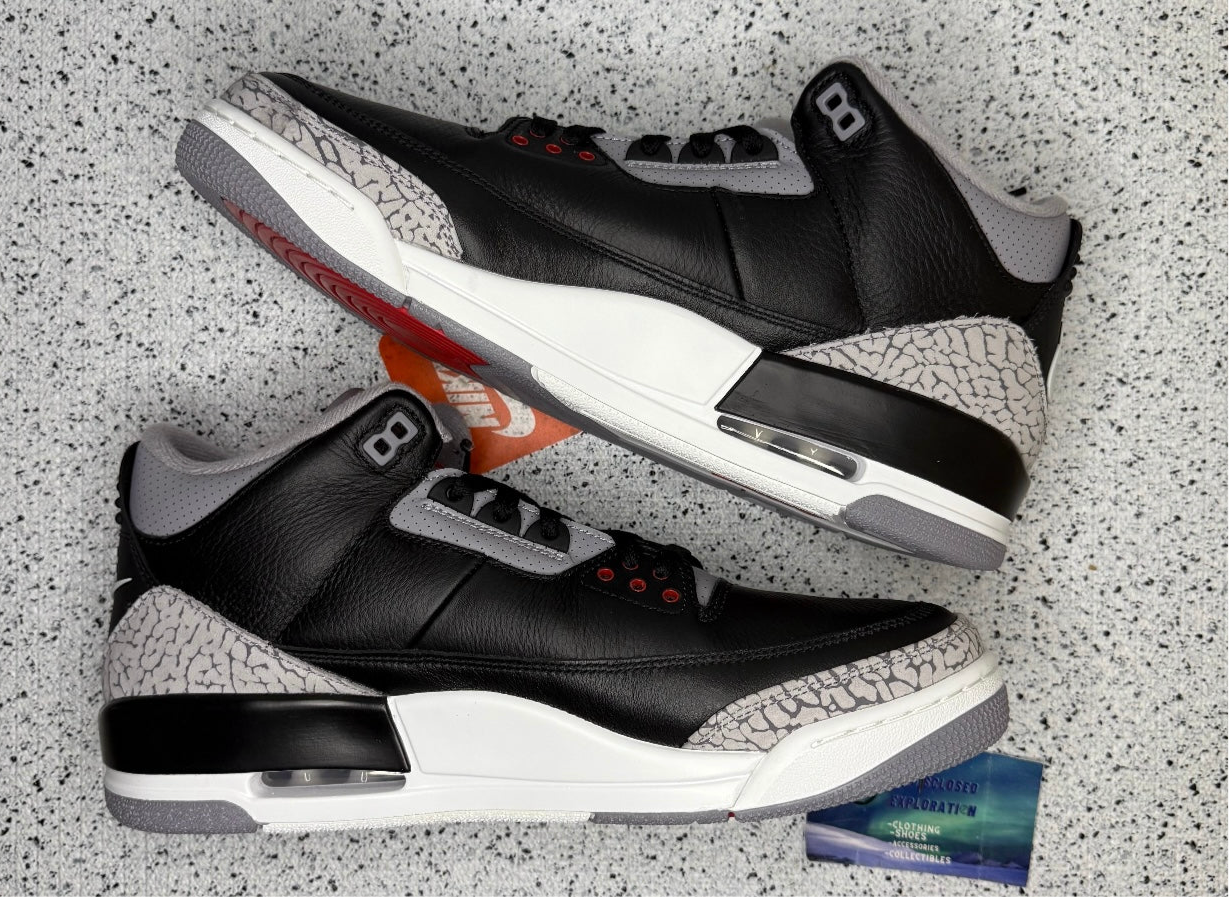 Jordan 3 Black Cement