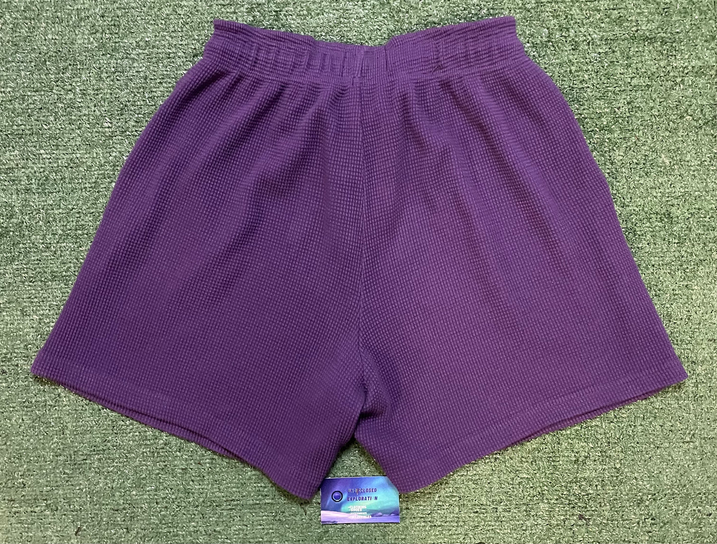 Eric Emanuel purple shorts