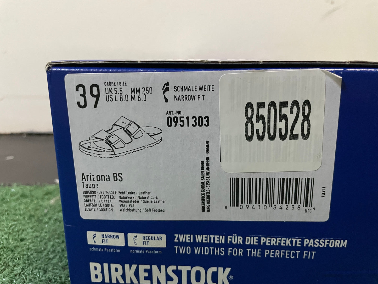 Birkenstock Arizona taupe suede