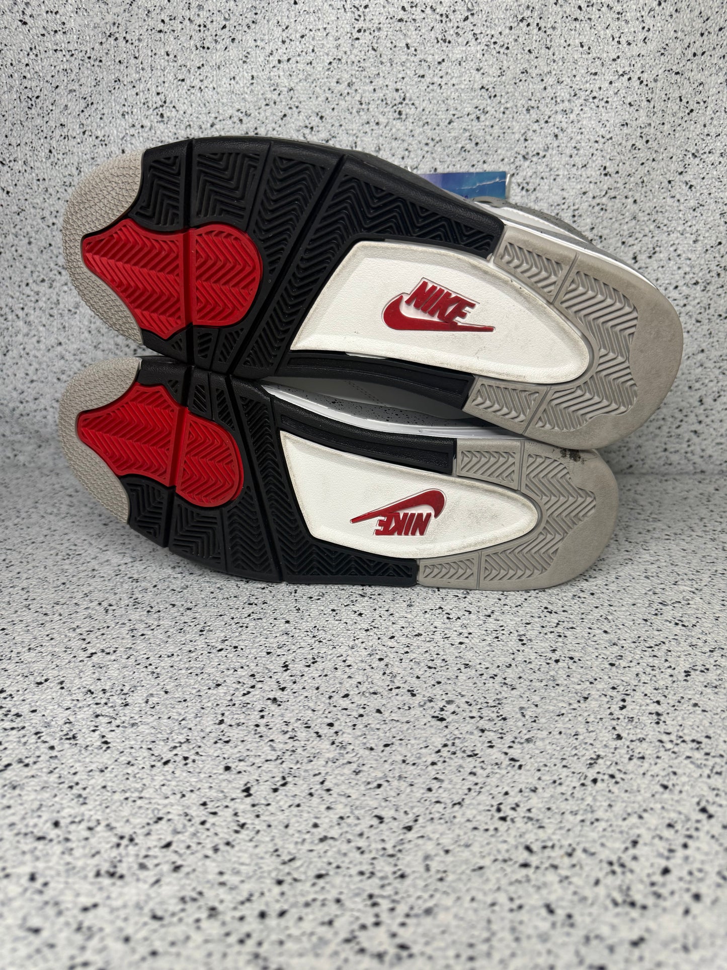 Jordan 4 White Cement 9 Men/10.5 Women “Preowned”