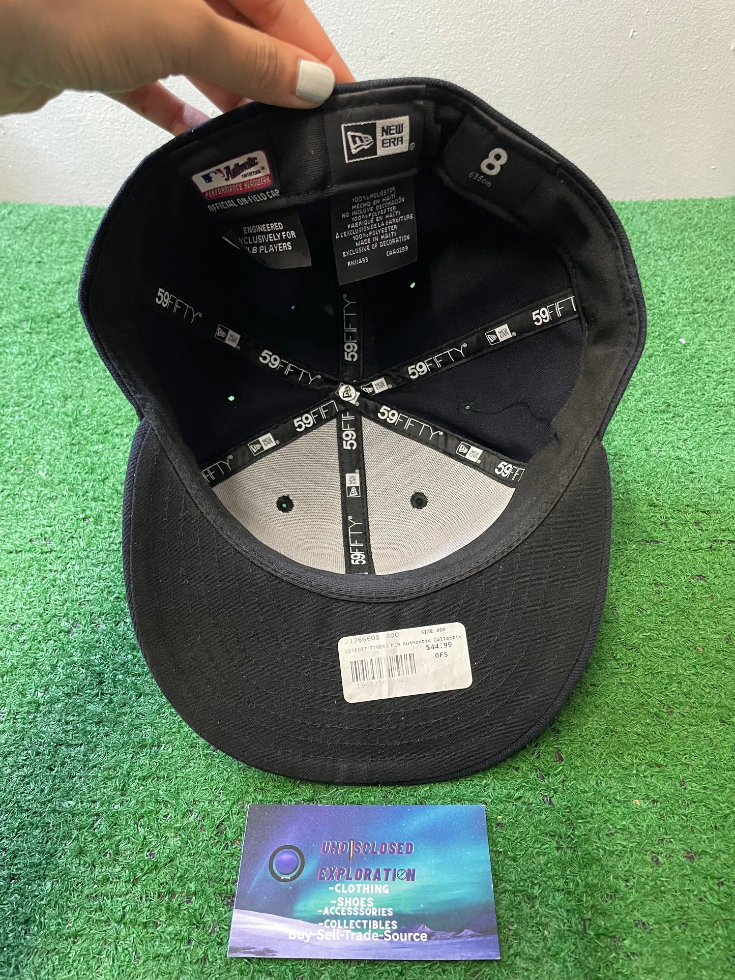 Detroit Tigers MLB new era fitted hat