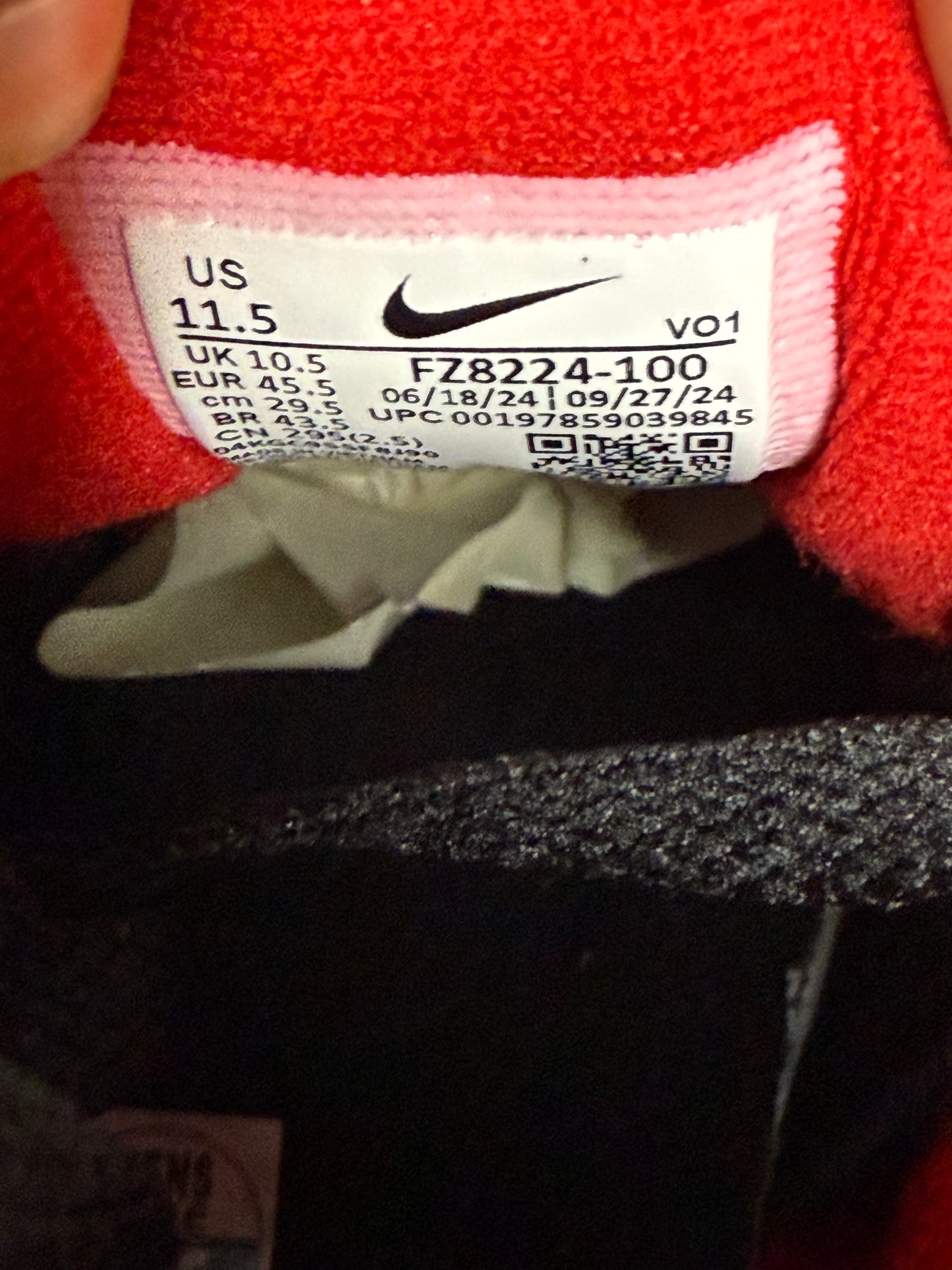 Nike Air Diamond Turf 49ers 11.5 Men/13 Women “Preowned”