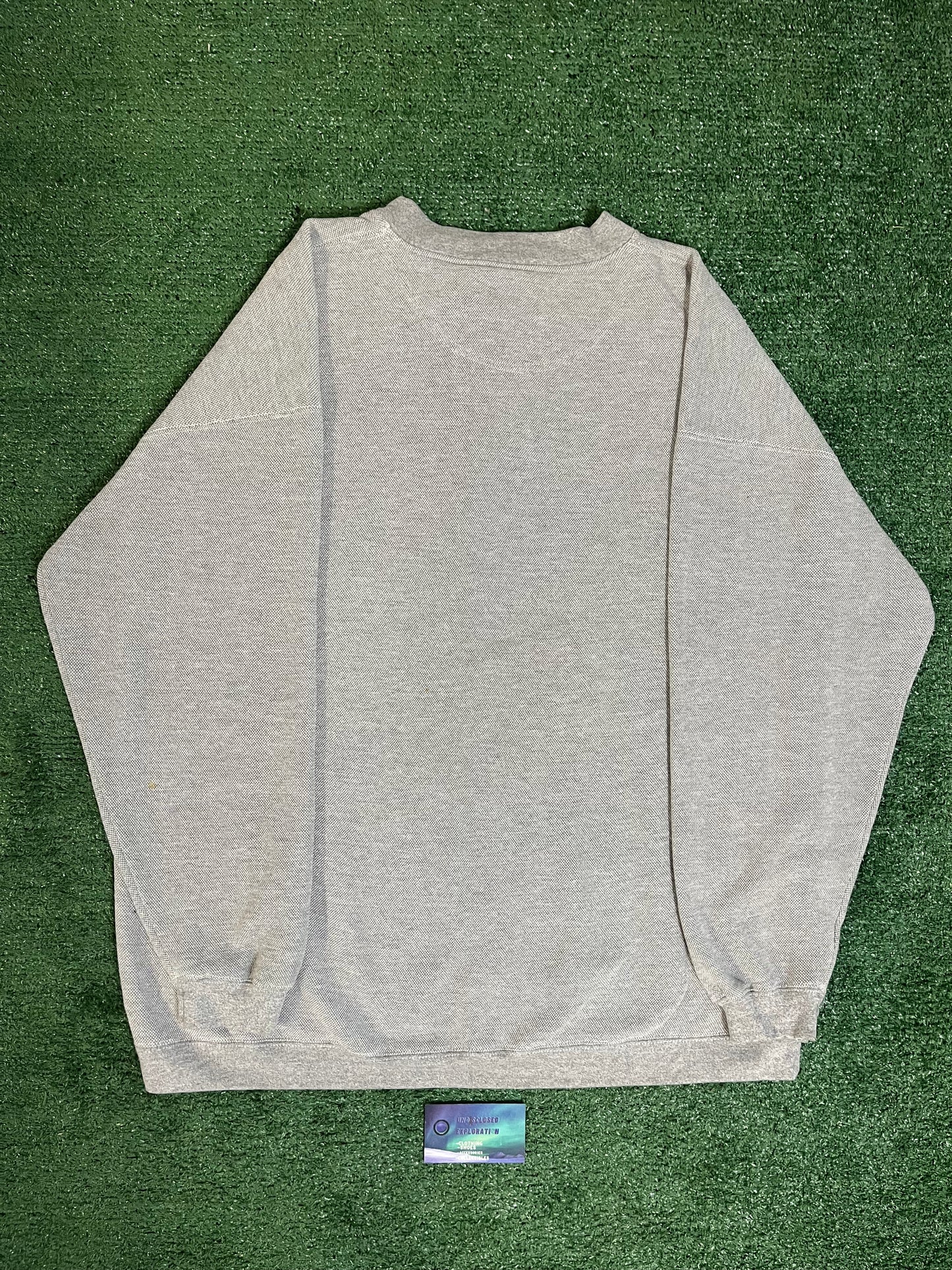 Vintage 1990s seattle mariners embroidered long sleeve button up tee
