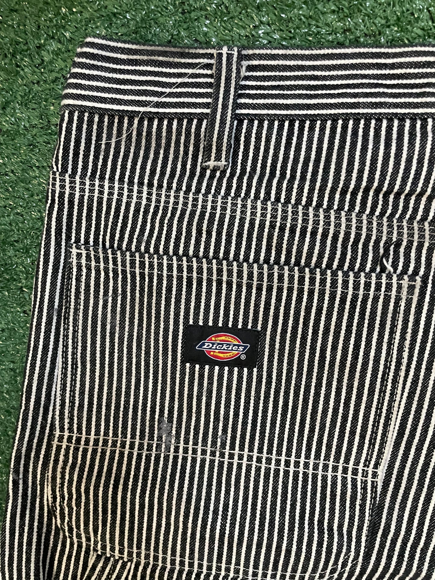 Vintage Dickies striped carpenter pants