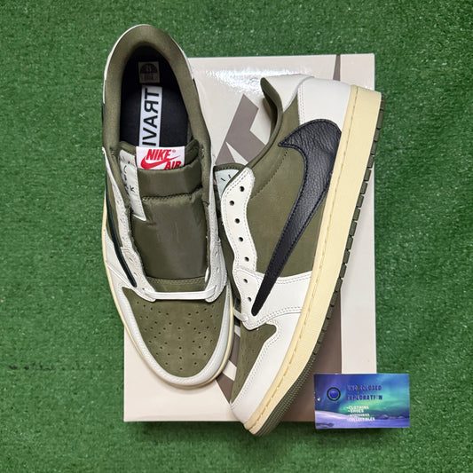 Jordan 1 Low Travis Scott Medium Olive