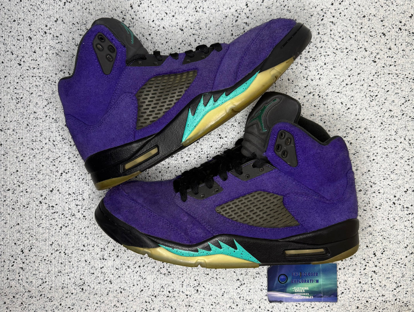 Jordan 5 Alternate Grape 11 Men/12.5 Women “Preowned”
