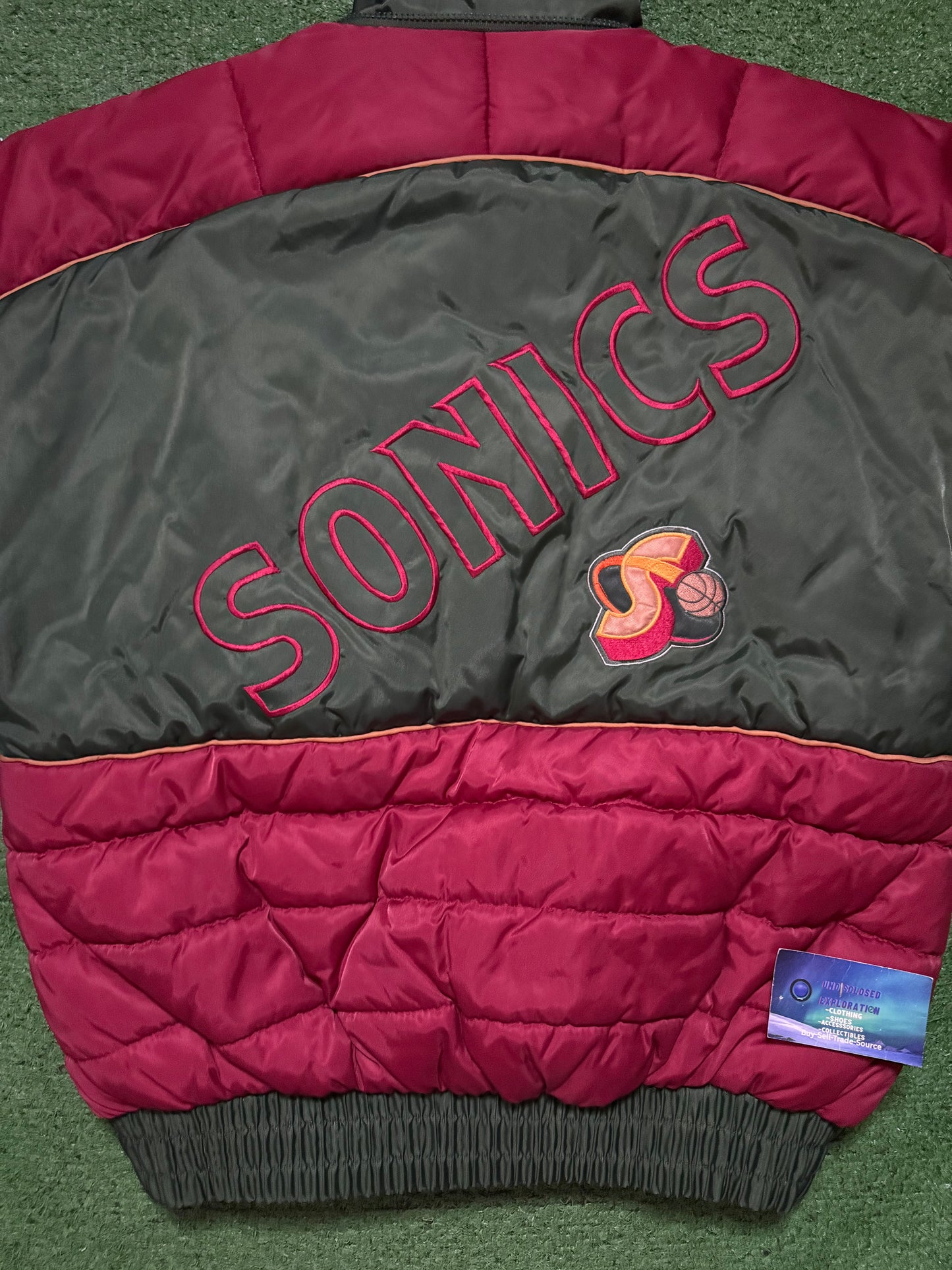 Vintage Seattle SuperSonics Jacket Pro Player
