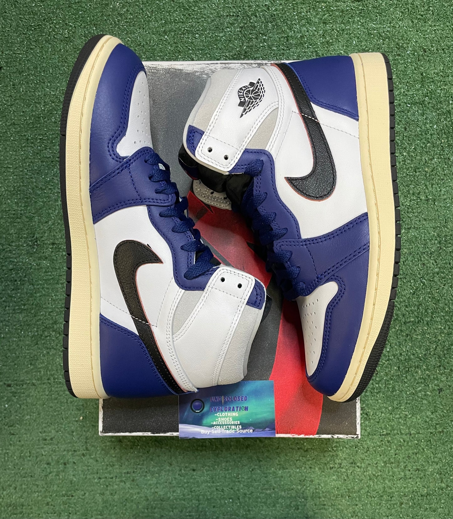 Air Jordan 1 high deep royal blue rare air