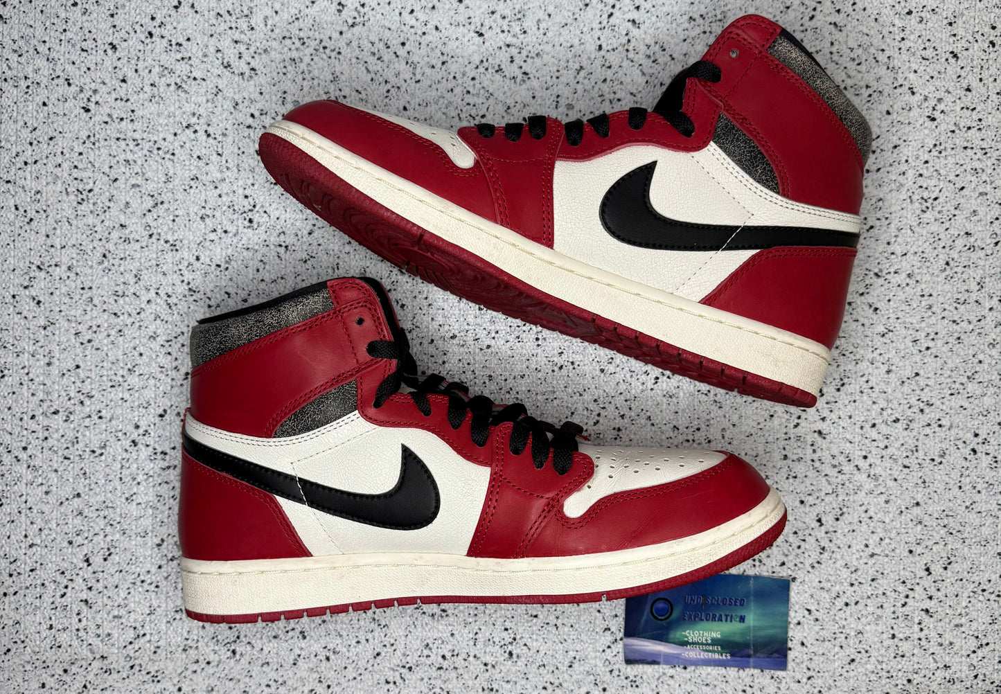 Jordan 1 Lost and Found Chicago 10 Men/11.5 Women “Preowned”