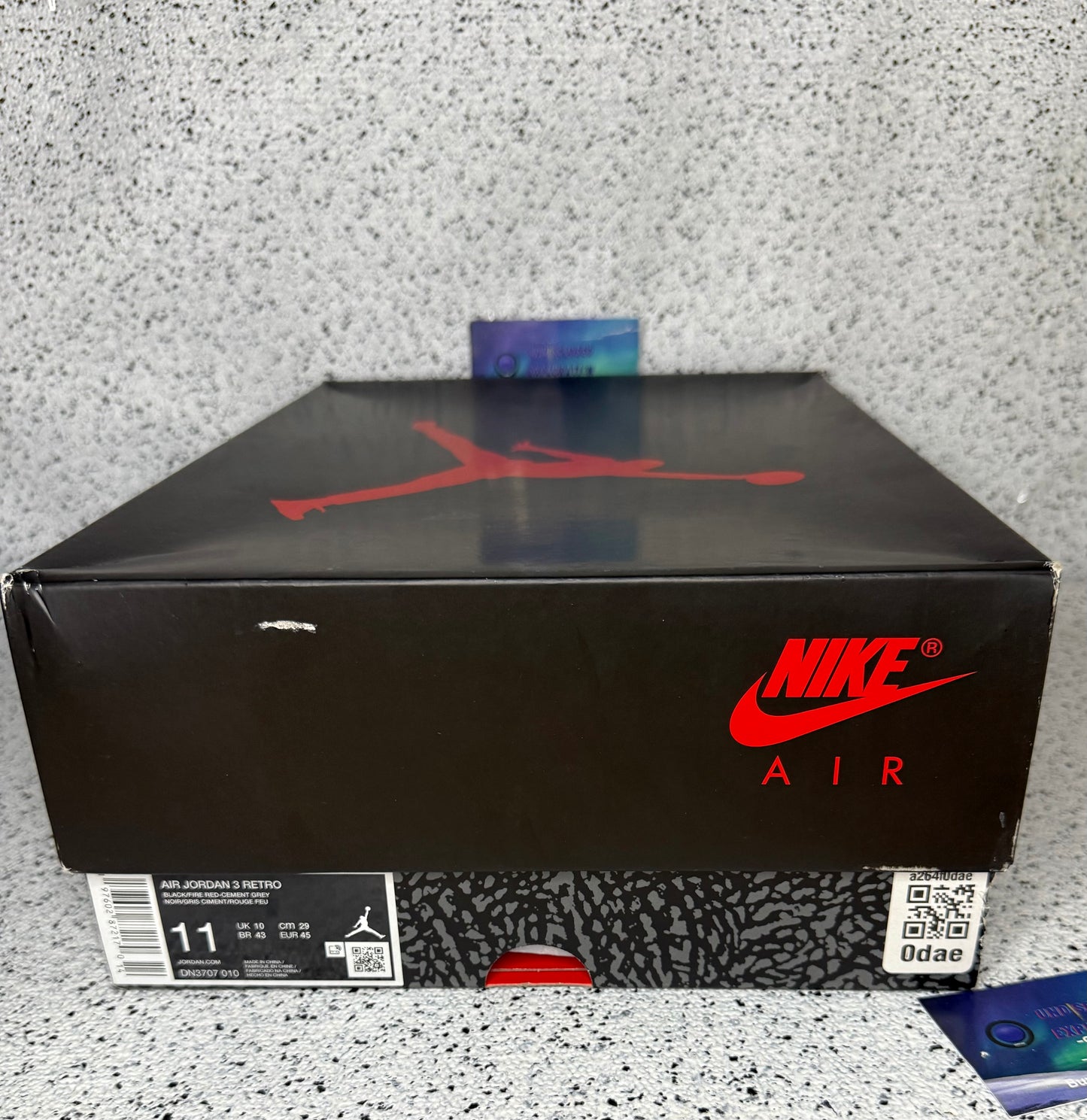 Jordan 3 Black Cement