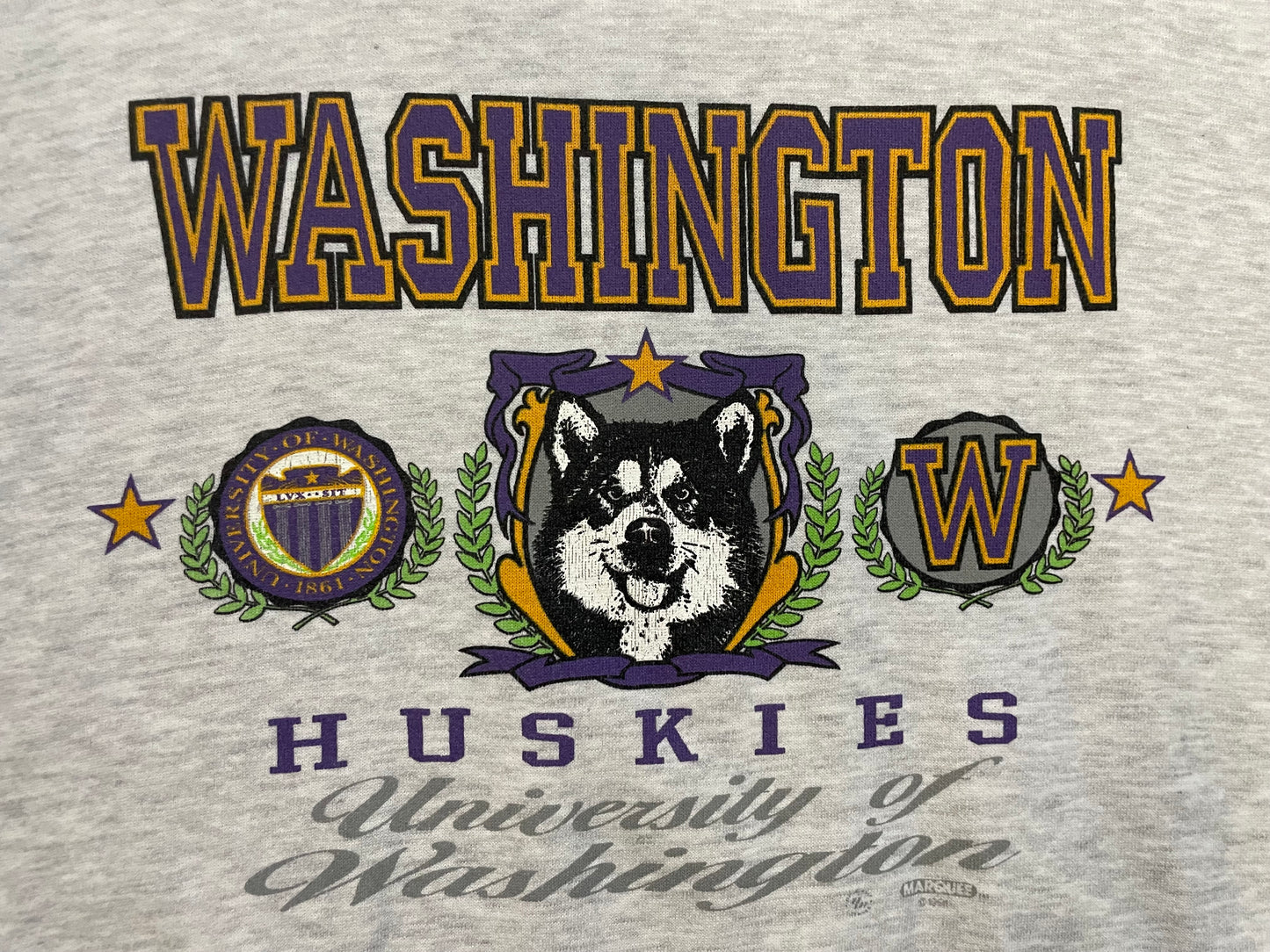 Vintage 1990s UW university of Washington Huskies crewneck