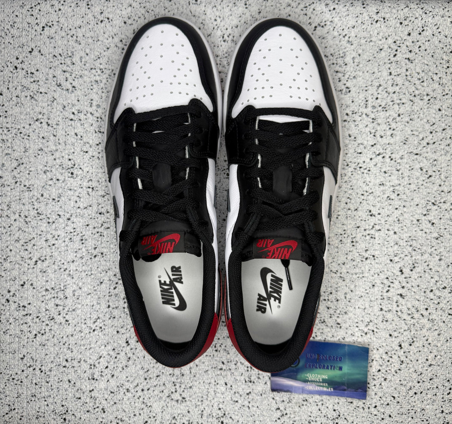 Jordan 1 Low Black Toe
