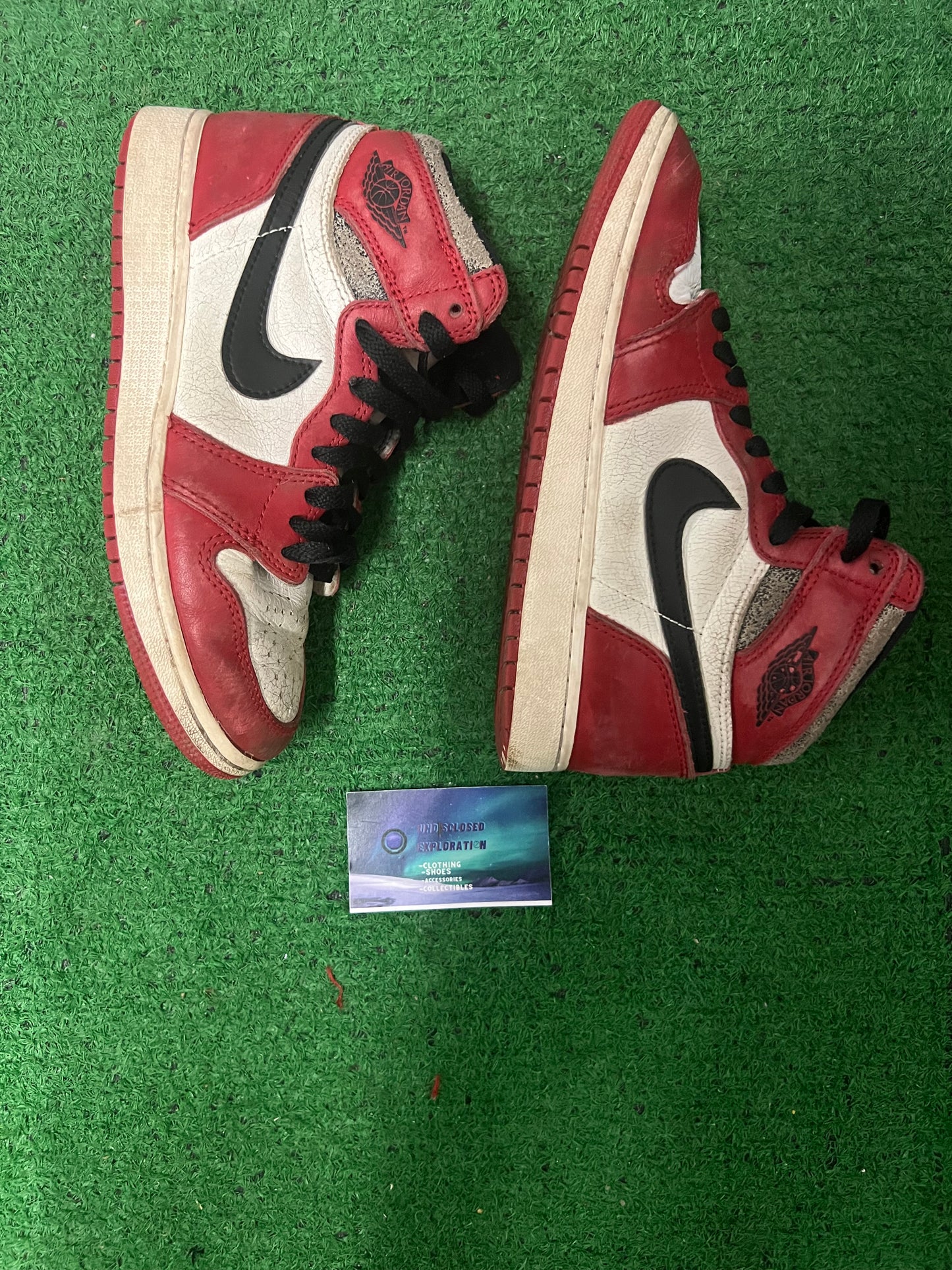 Jordan 1 high lost found size 4youth/5.5women