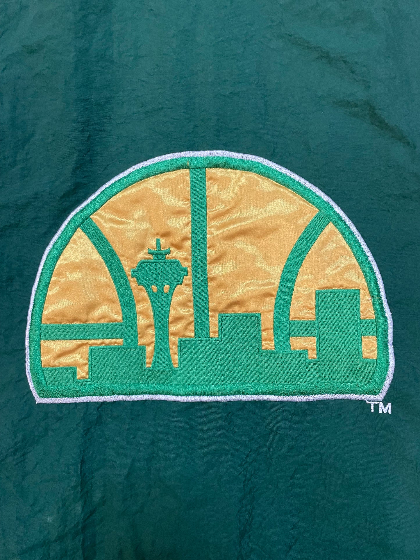 Vintage 1990s Seattle Supersonics starter jacket
