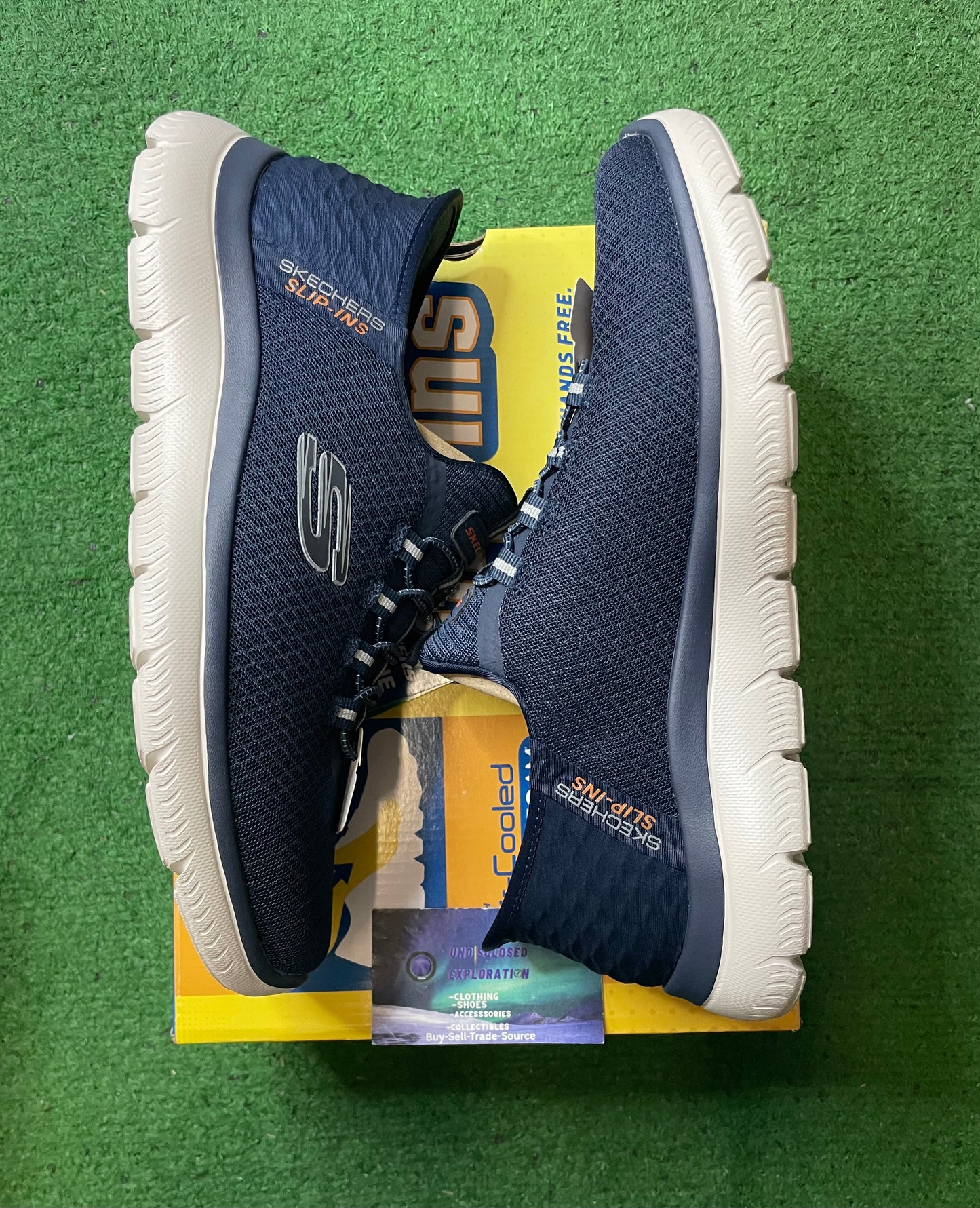 Skechers slip ins summit high range navy