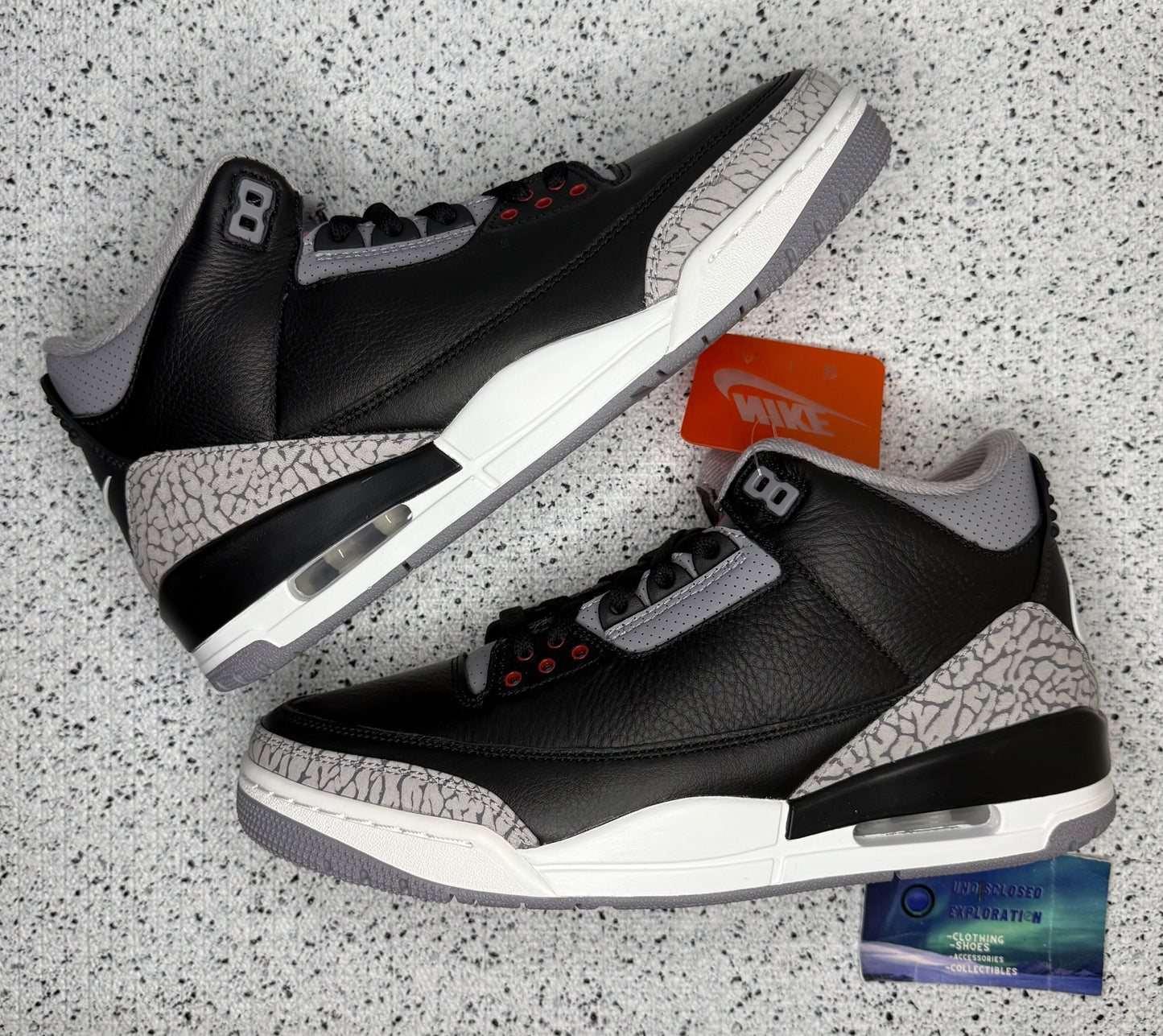 Jordan 3 Black Cement
