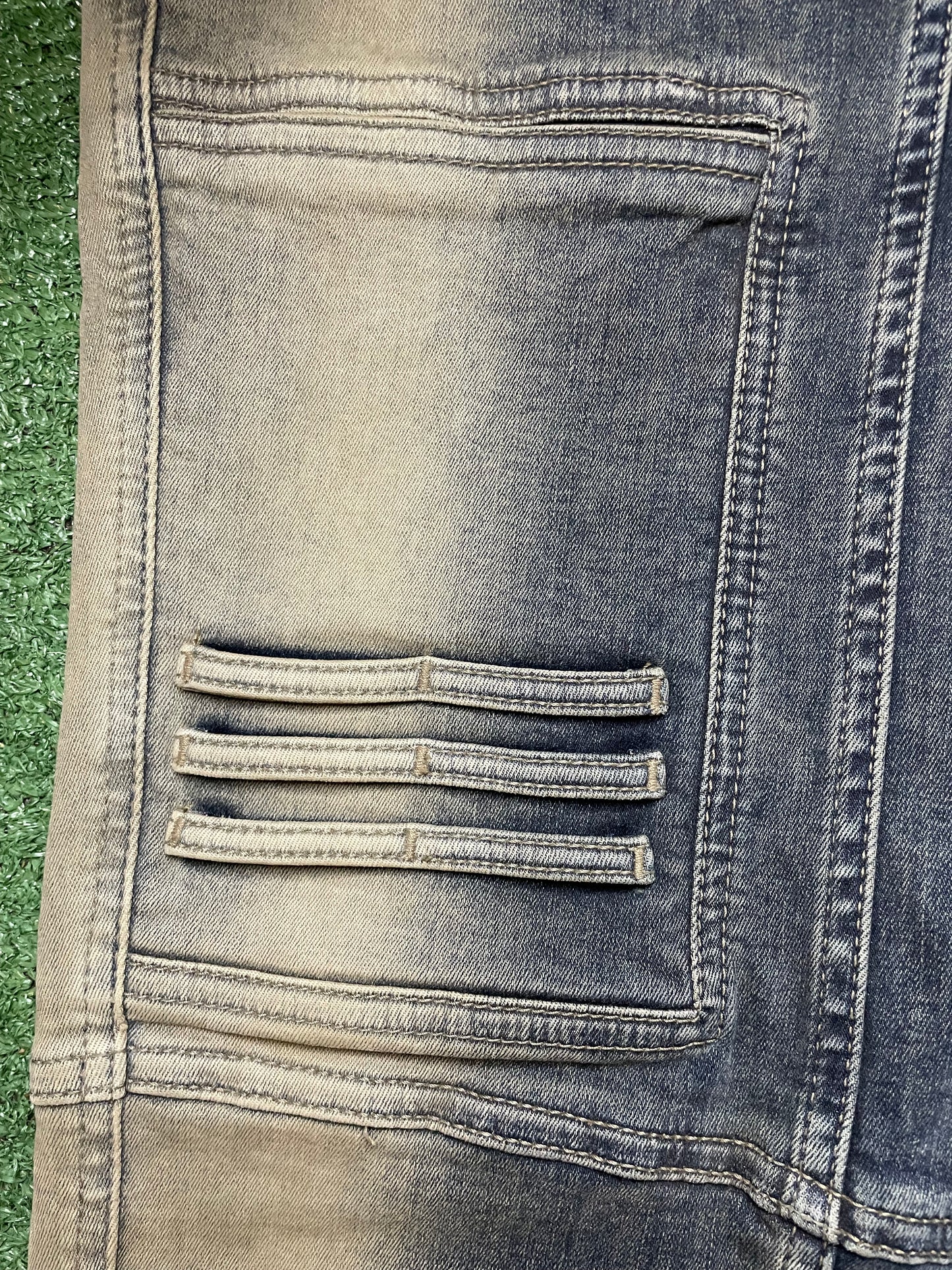 Rick Owens DRKSHDW Easy Nagakin Jeans Mineral Pearl Degrade
