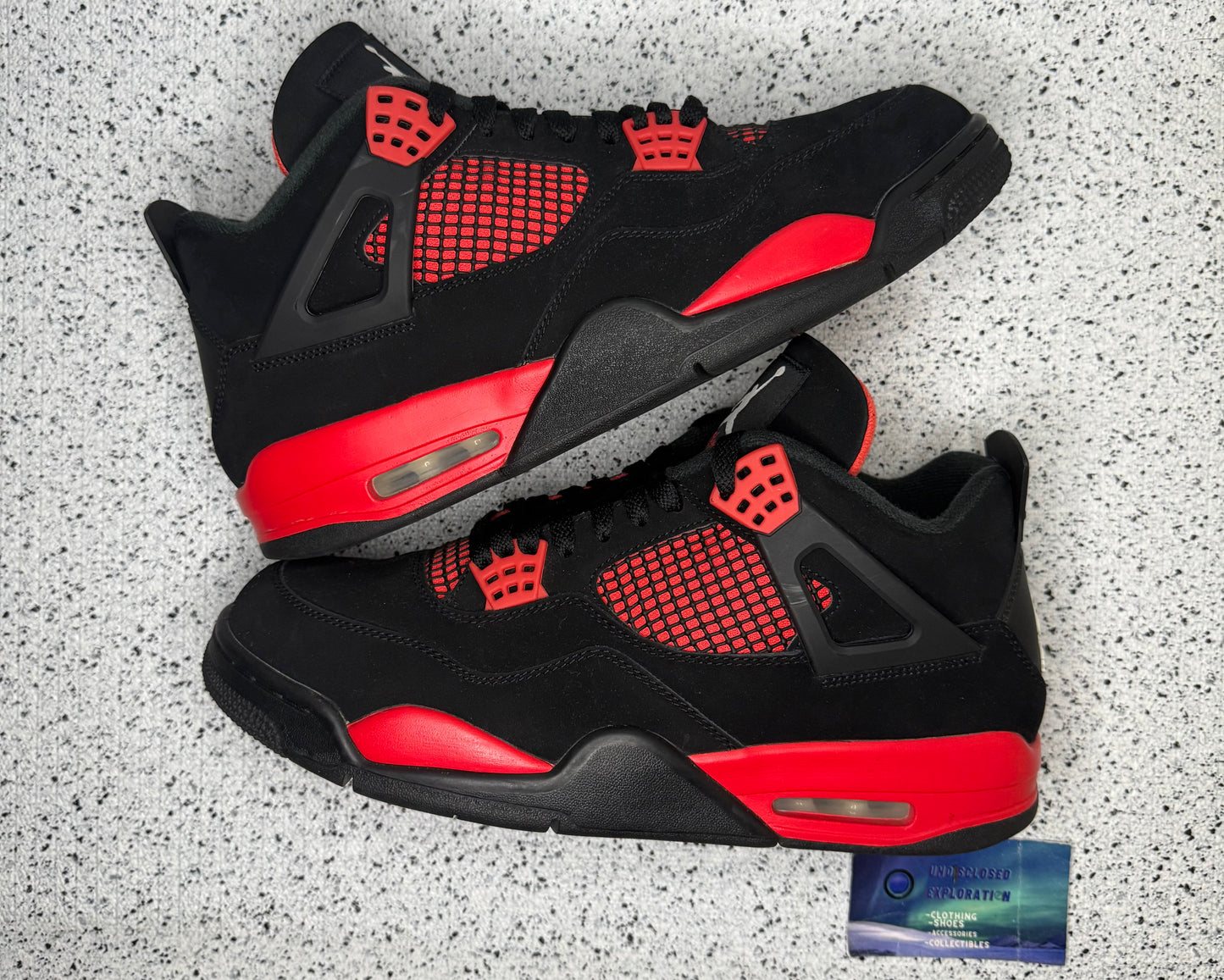 Jordan 4 Red Thunder 11.5 Men/13 Women “Preowned”
