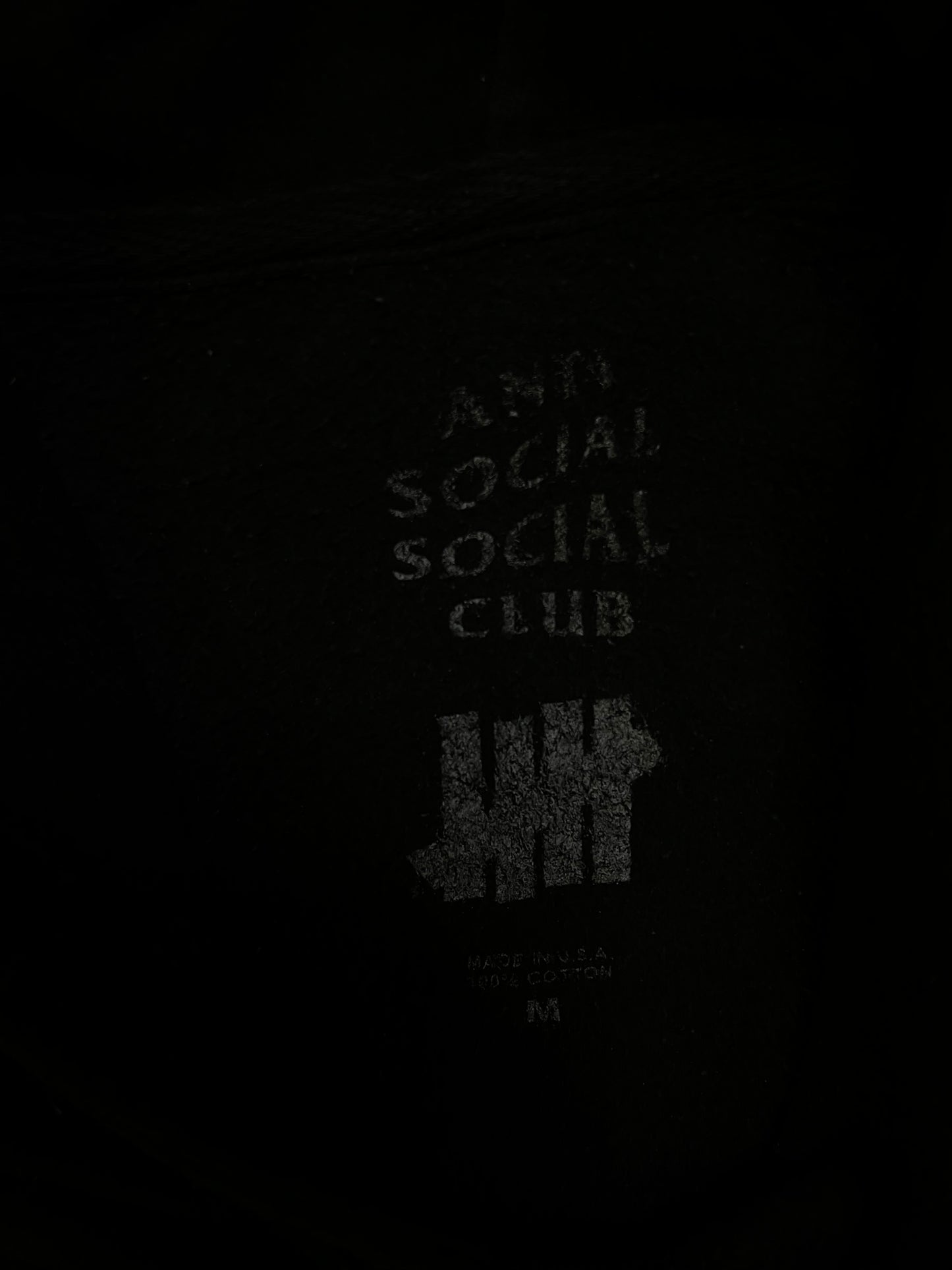 Anti Social Social Club X undeafeated pink camo hoodie