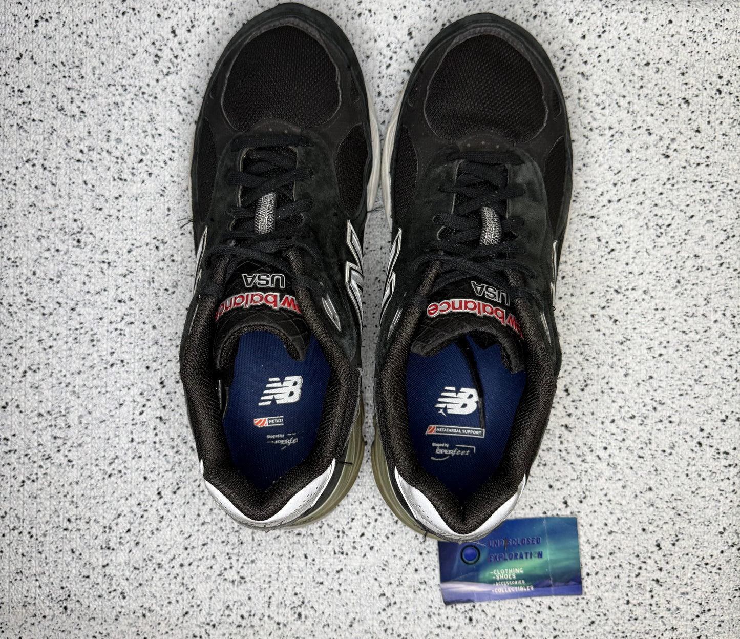 New Balance 990v3 Kith Black 9.5 Men/11 Women “Preowned”