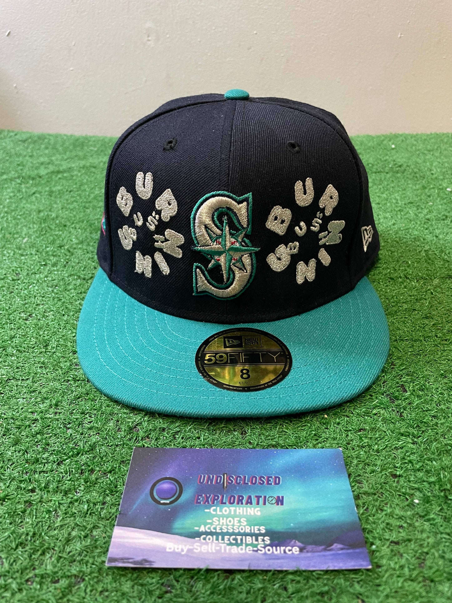 Seattle Mariners X Burning bush new era fitted hat