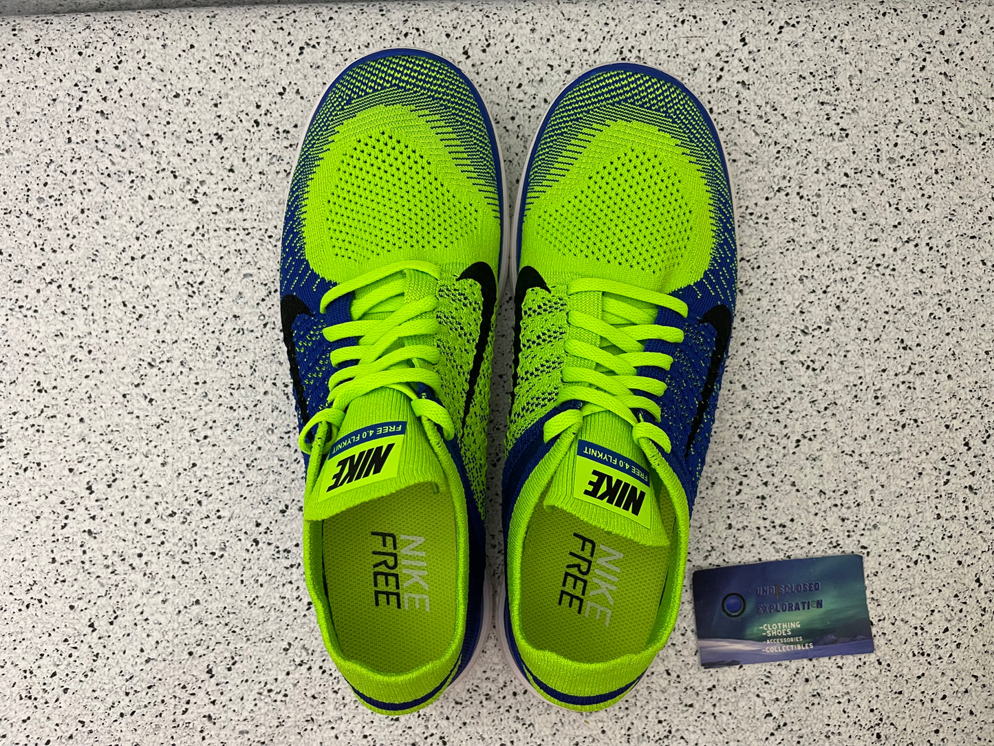 Nike Free Flyknit 4.0 Seahawks