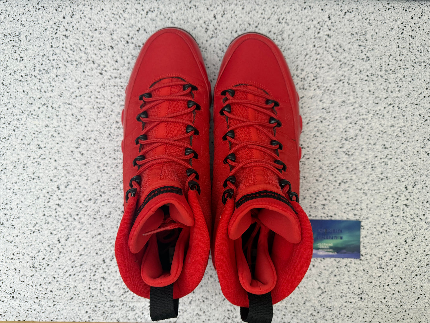 Jordan 9 Chile 11 Men/12.5 Women “Preowned”