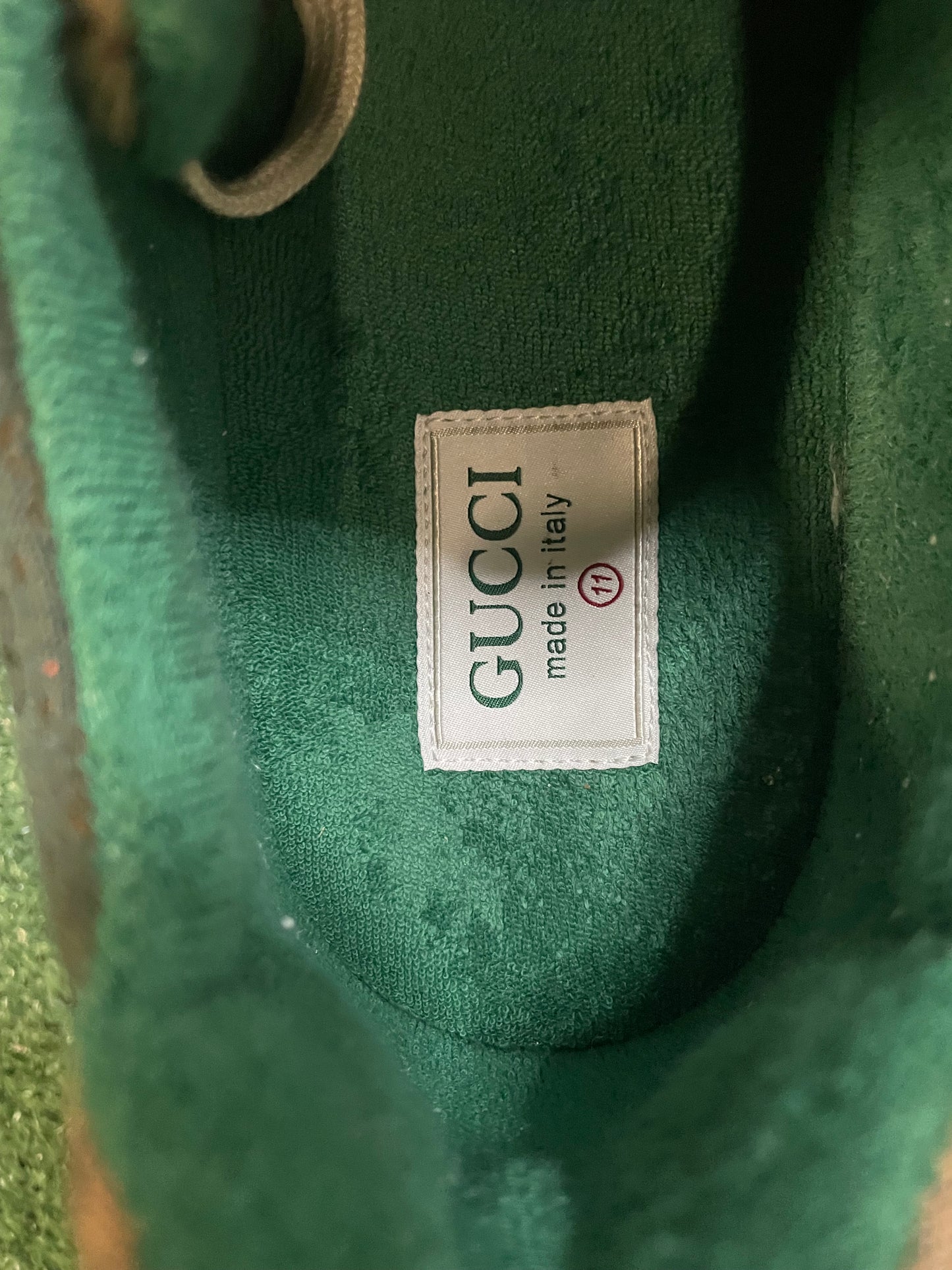 Gucci rhyton brick red size 11men/12.5women
