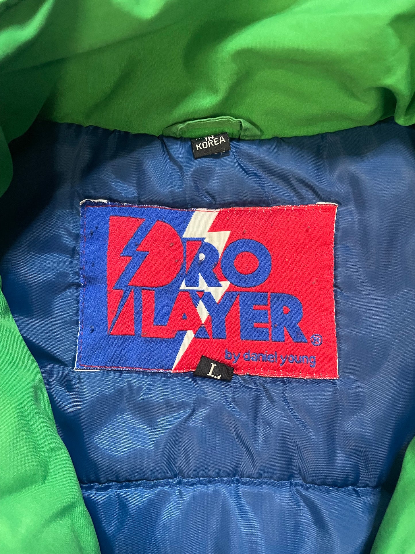 Vintage 1990s Seattle Seahawks pro player puffer jacket