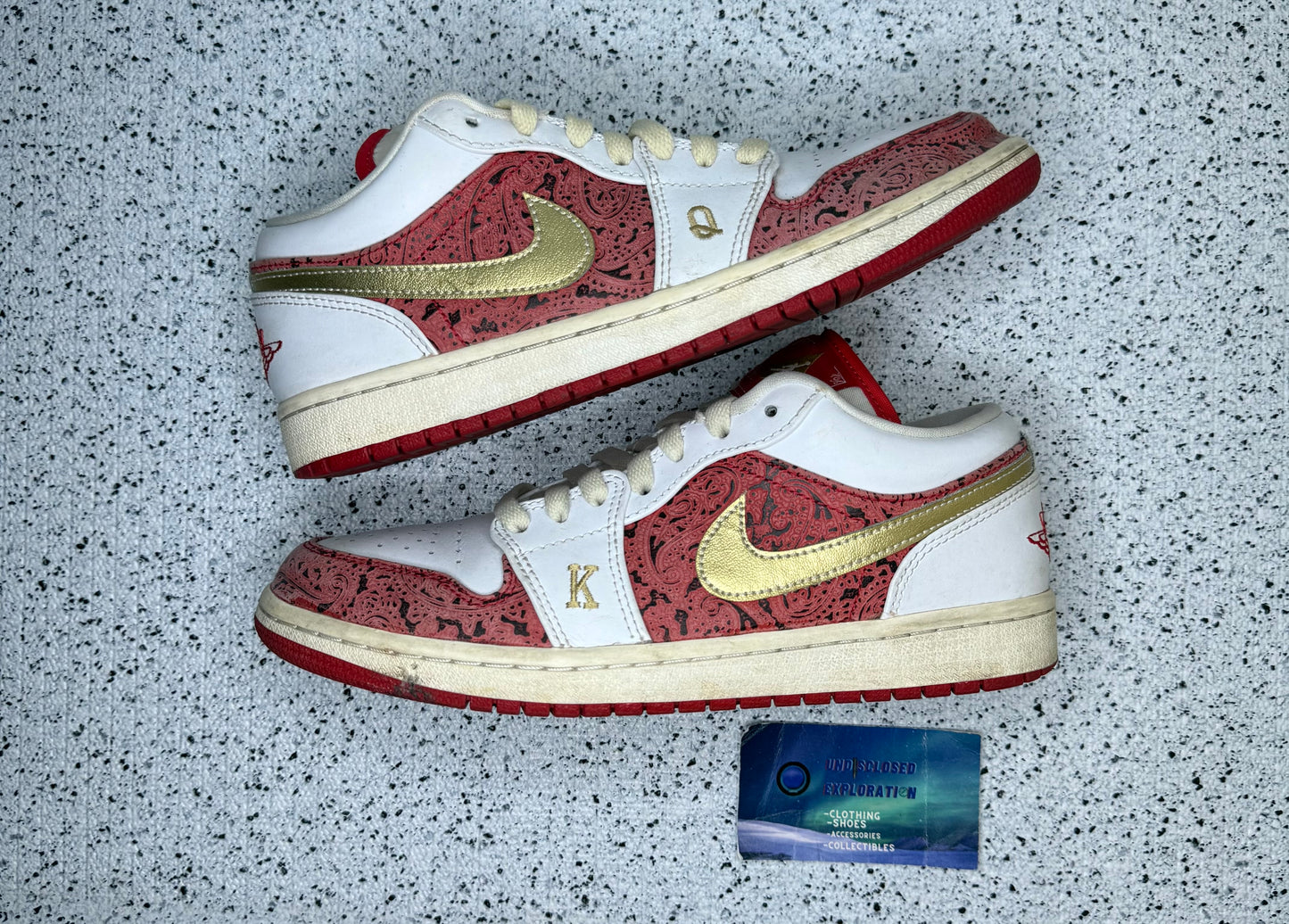 Jordan 1 Low Spades