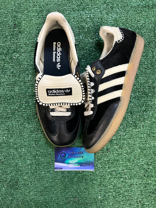Adidas x wales Bonner pony black size 6.5men/8women