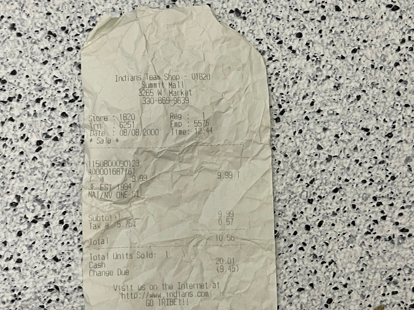 Vintage Cleveland Indians Hat