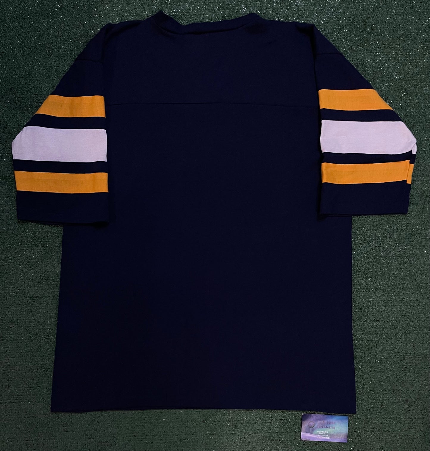 Vintage 1970s university of Michigan Wolverines striped tee