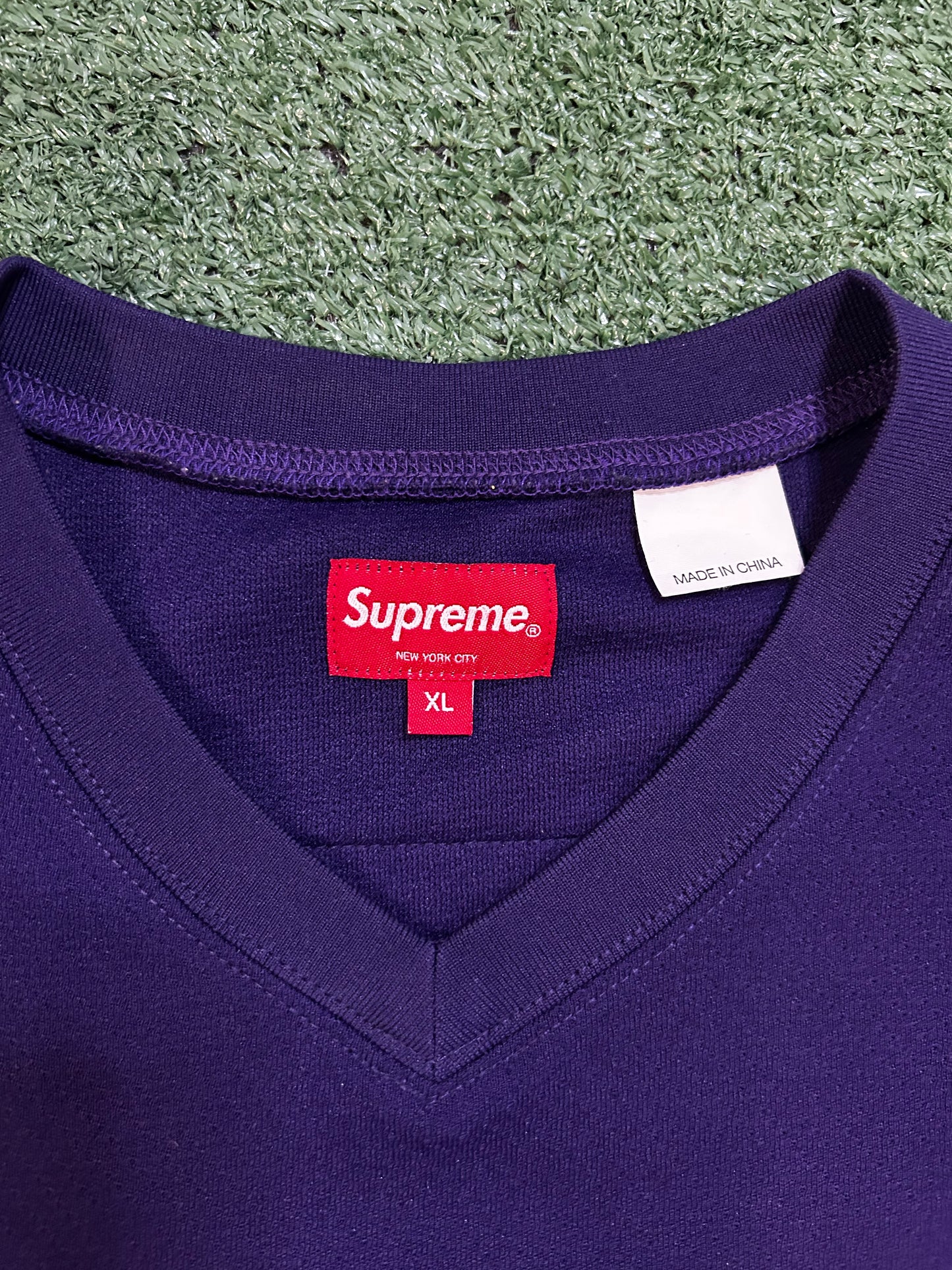 Supreme Faux Croc football jersey