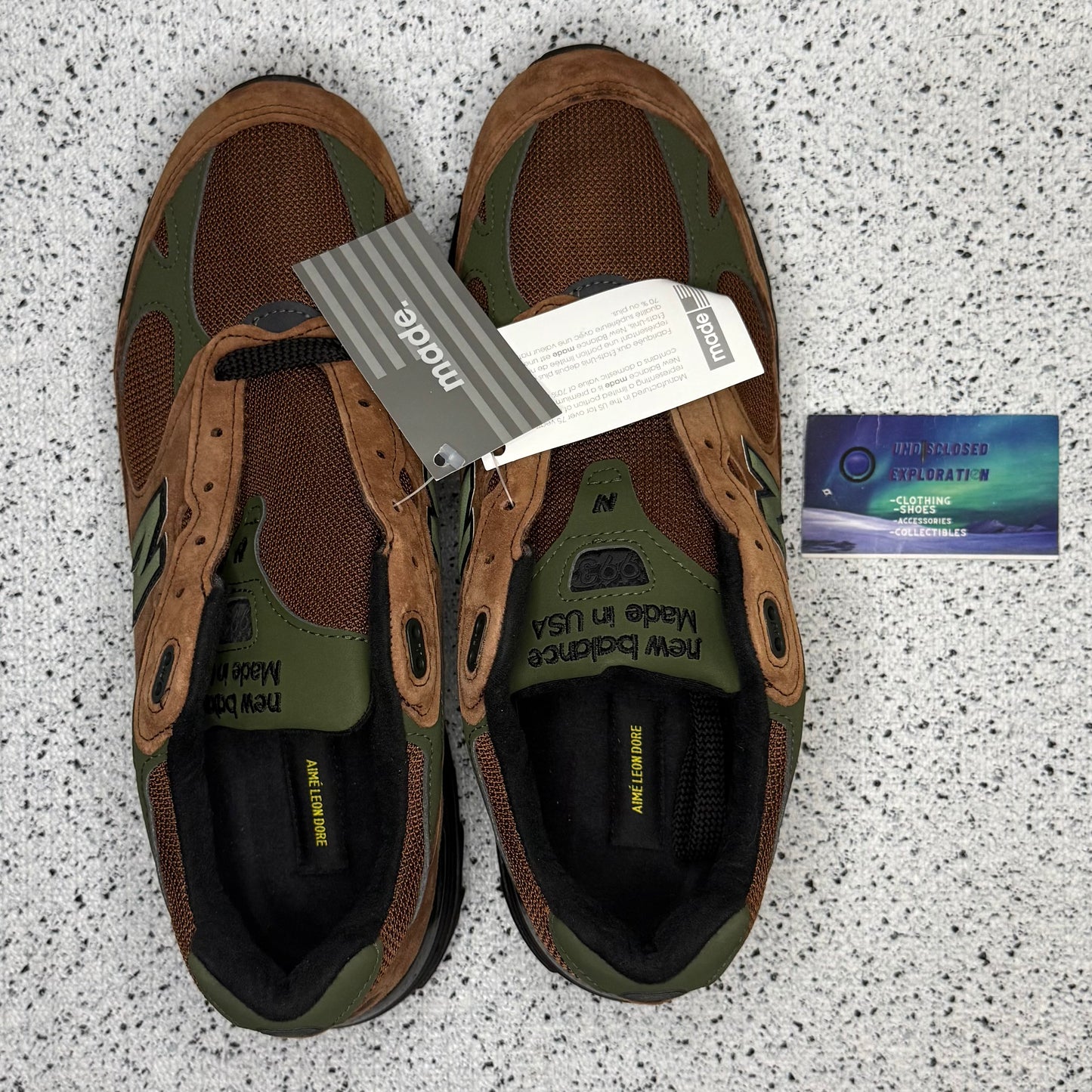 New Balance 993 Aime Leon Dore Brown