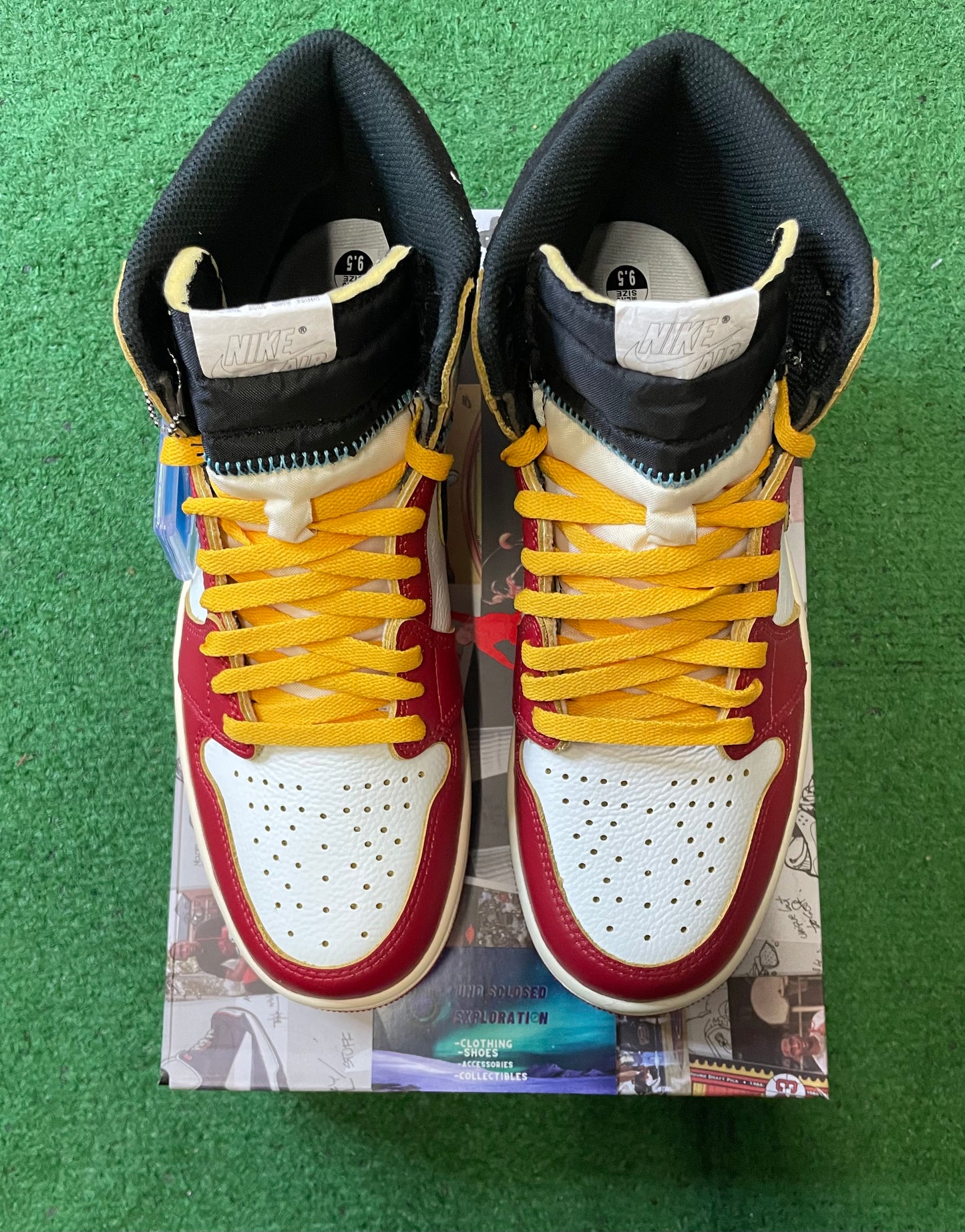 Jordan 1 Retro High OG SP Union Chicago shadow