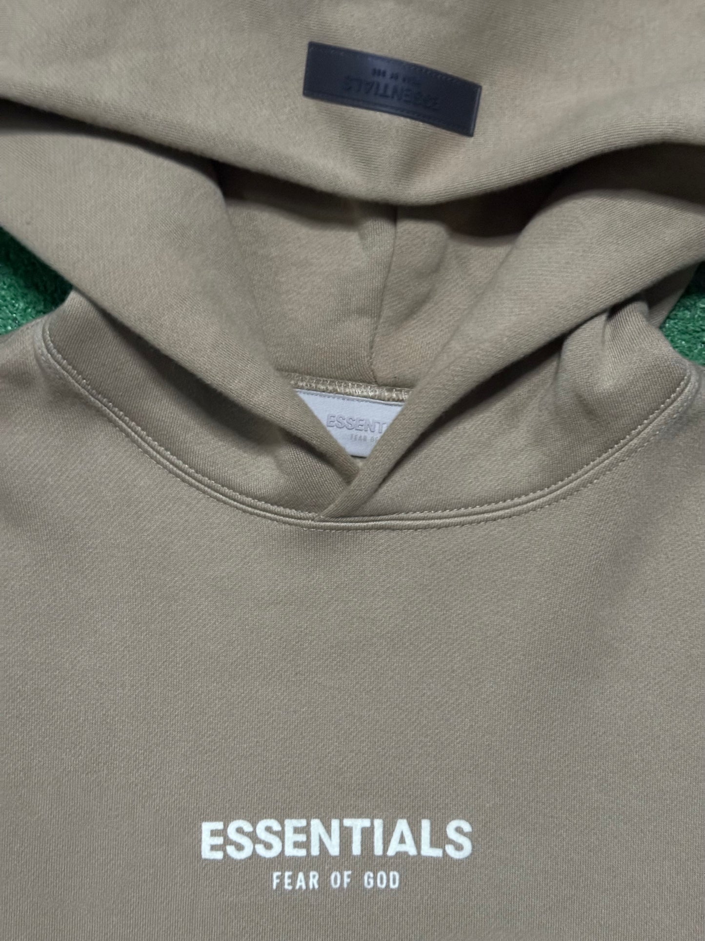 Fear Of God Essentials Relaxed Hoodie Oak