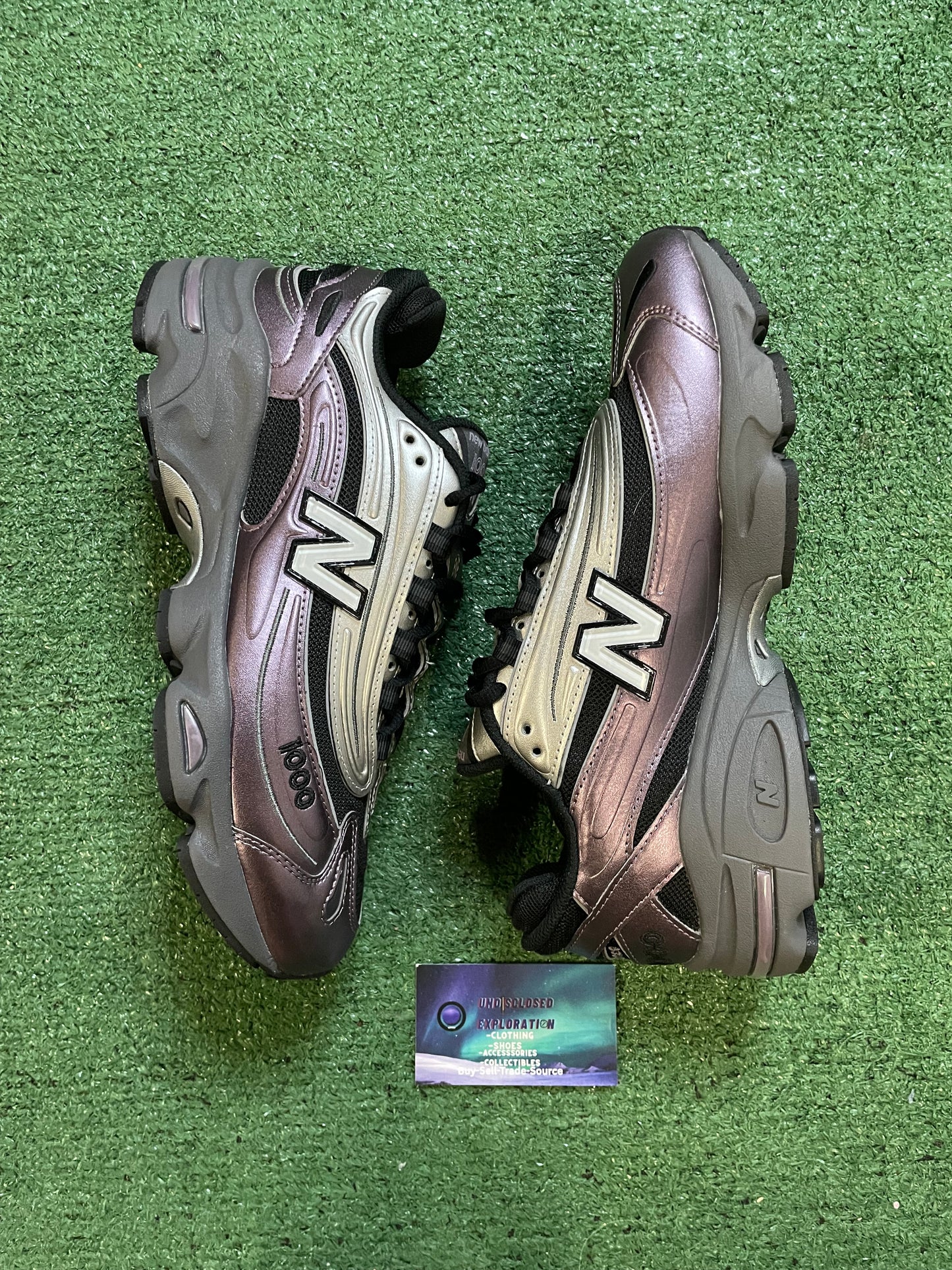 New Balance 1000 Dark Ice Wine size 9.5men/11women
