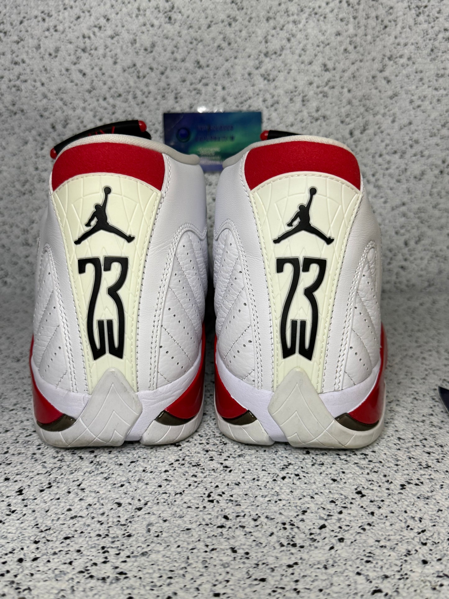 Jordan 14 Rip Hamilton Candy Cane 11.5 Men/13 Women “Preowned”