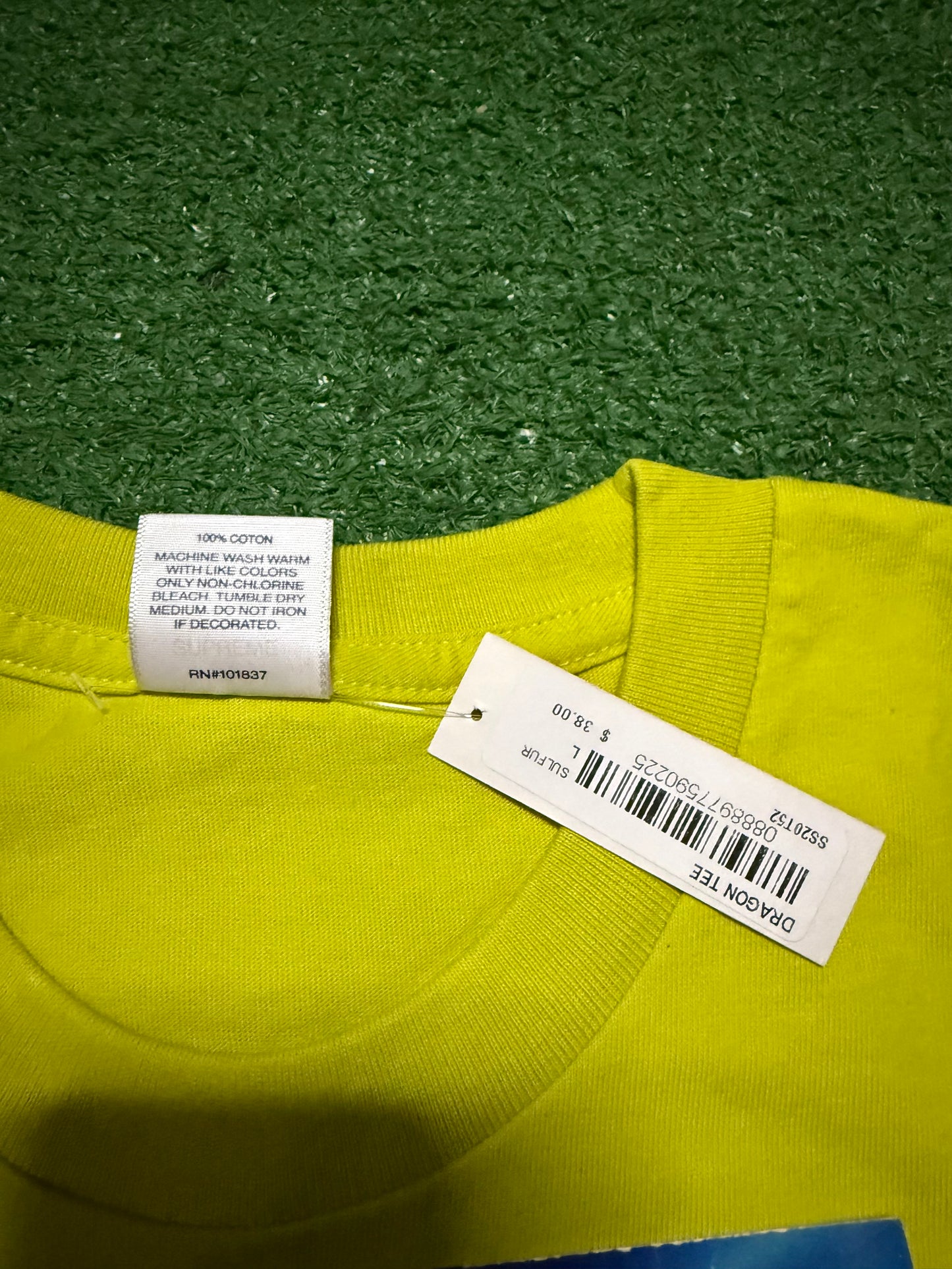 Supreme Dragon Tee Sulfur