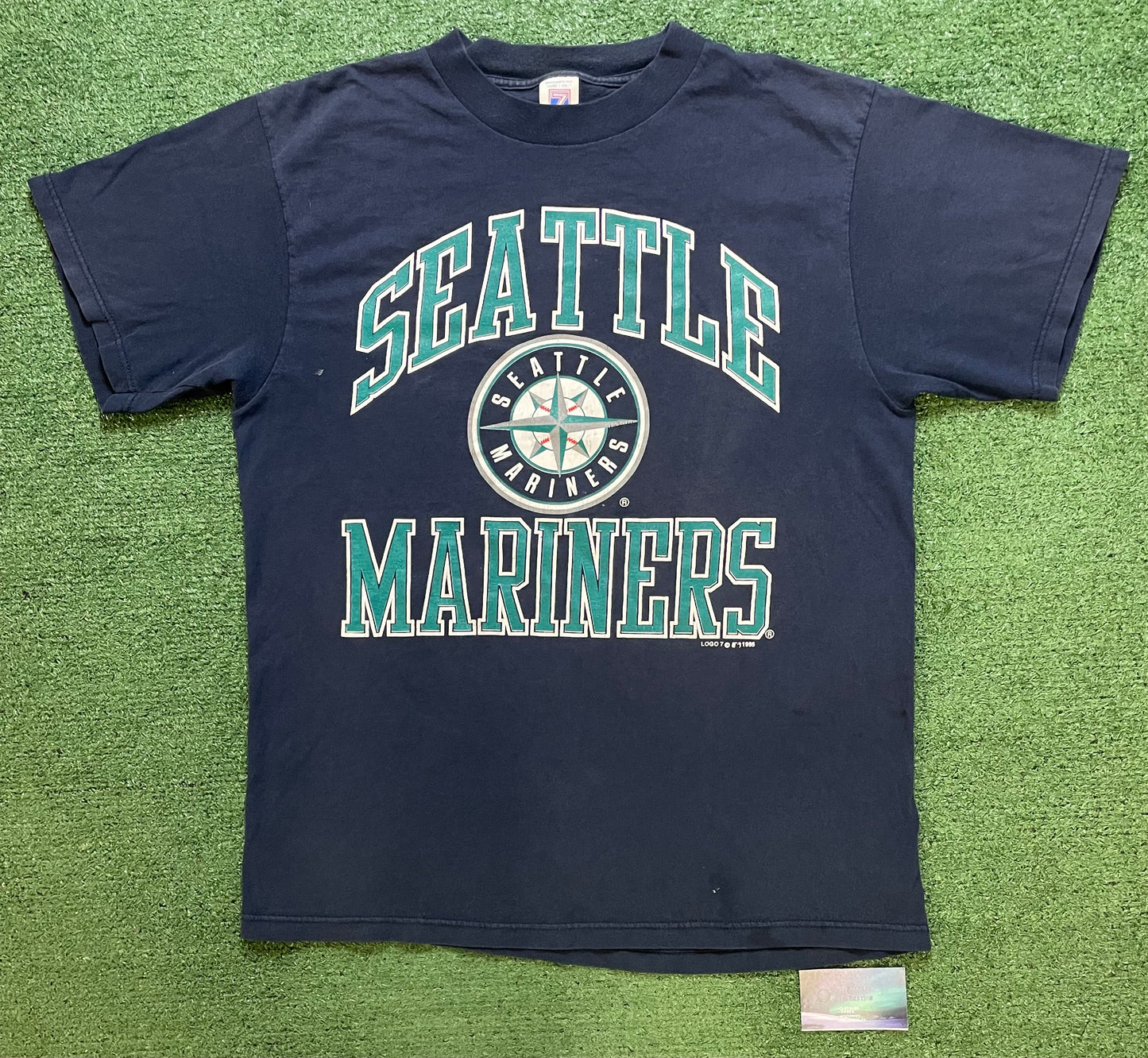 Vintage 1995 Seattle Mariners logo tee