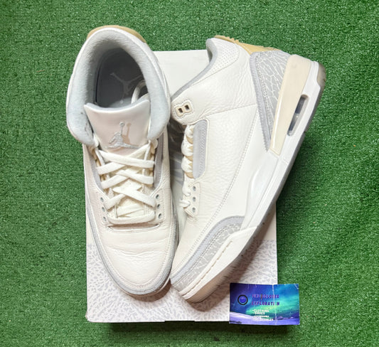 Jordan 3 Craft Ivory 10 Men/11.5 Women “Preowned”