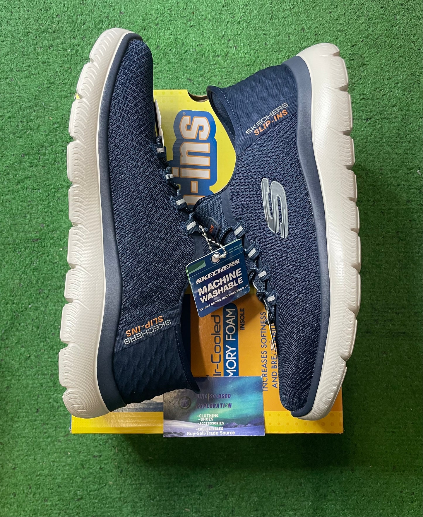 Skechers slip ins summit high range navy