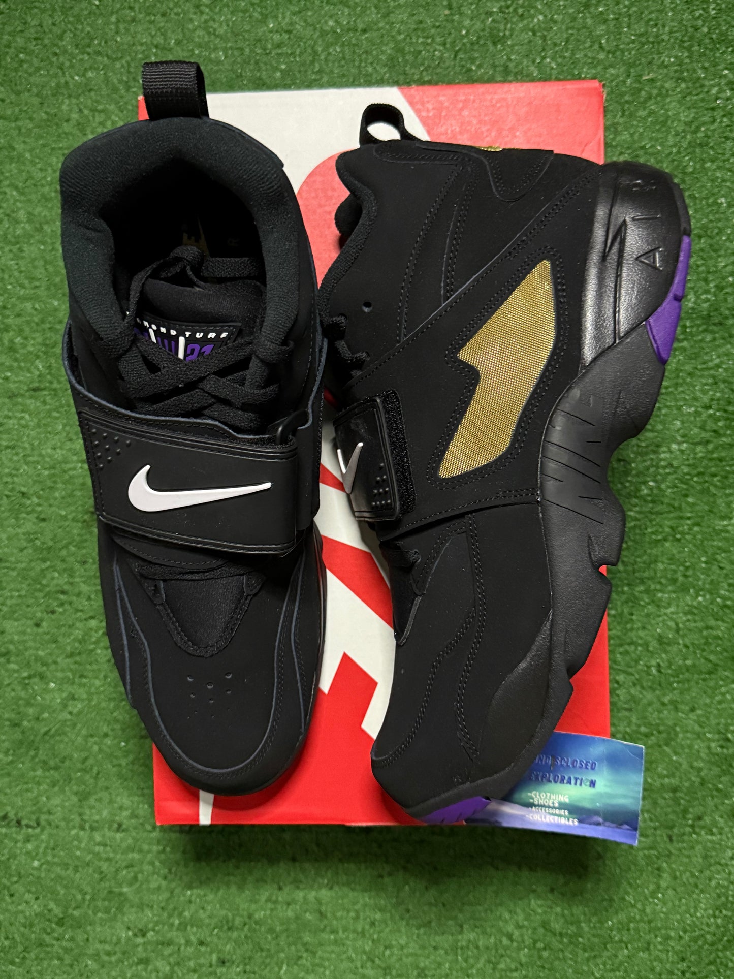Nike Air Diamond Turf Ravens