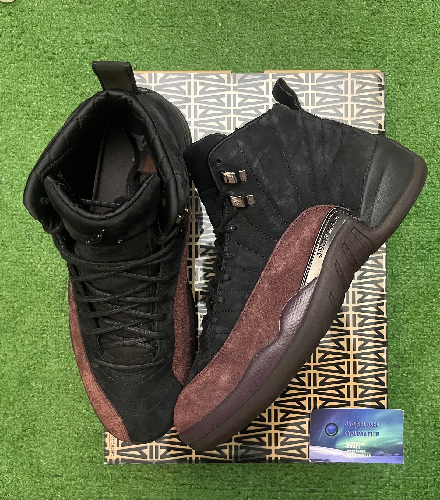 Jordan 12 A Ma Manieré Black 11.5 Men/13 Women “Preowned”