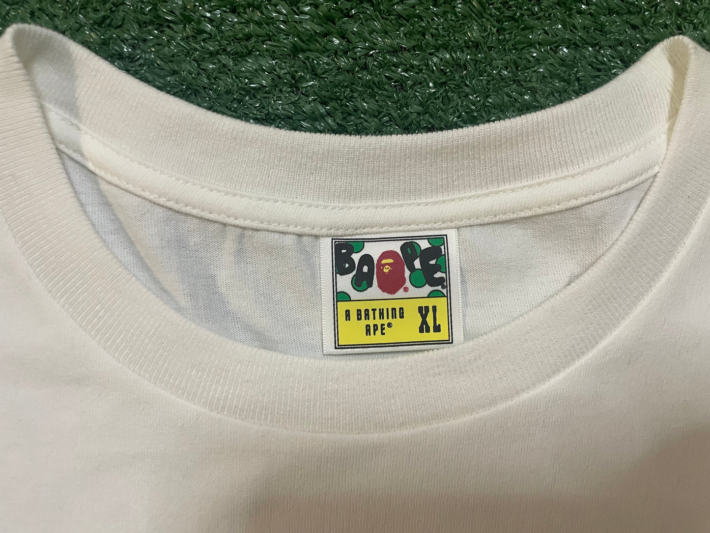 Bape A Bathing Ape ABC sea surface Camo collage tee
